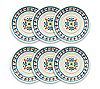TarHong LaCena Medallion Set of 6 10.5" Dinner Plates, 1 of 2