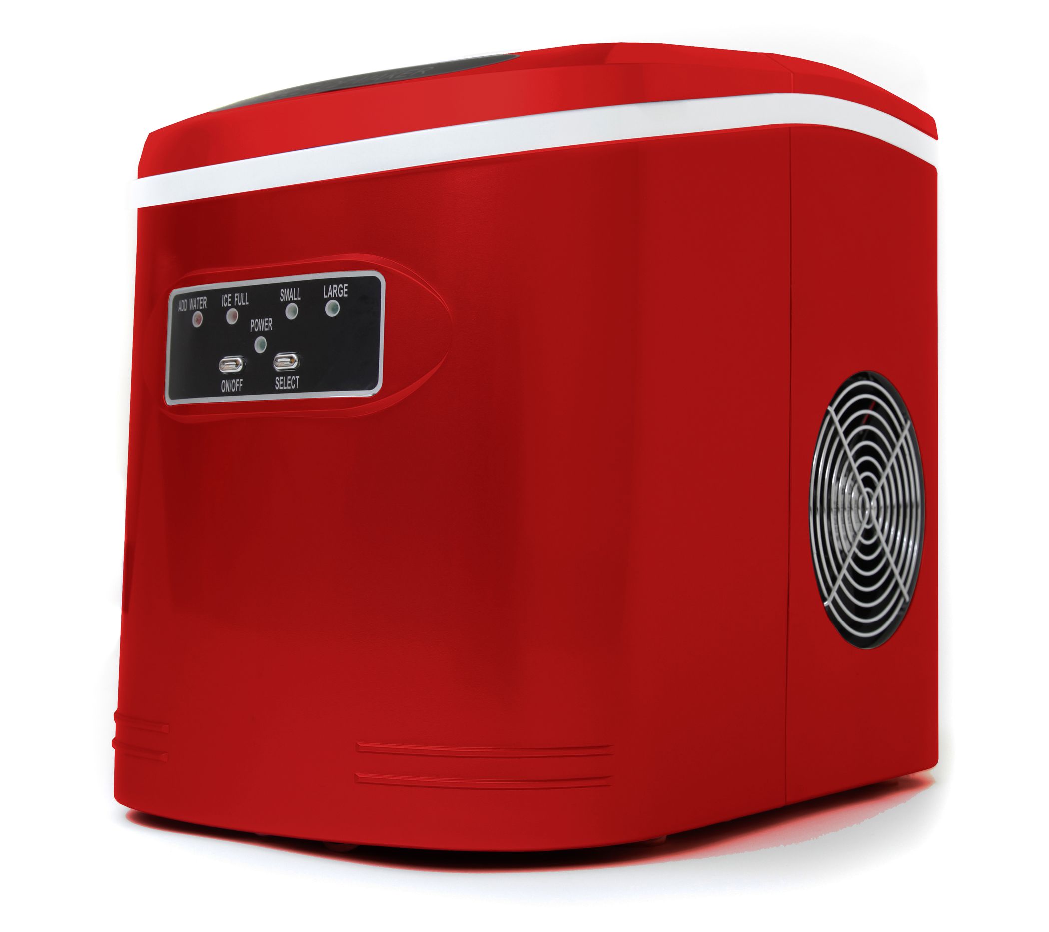 Whynter 27lb Capacity Compact Portable Red Ice Maker