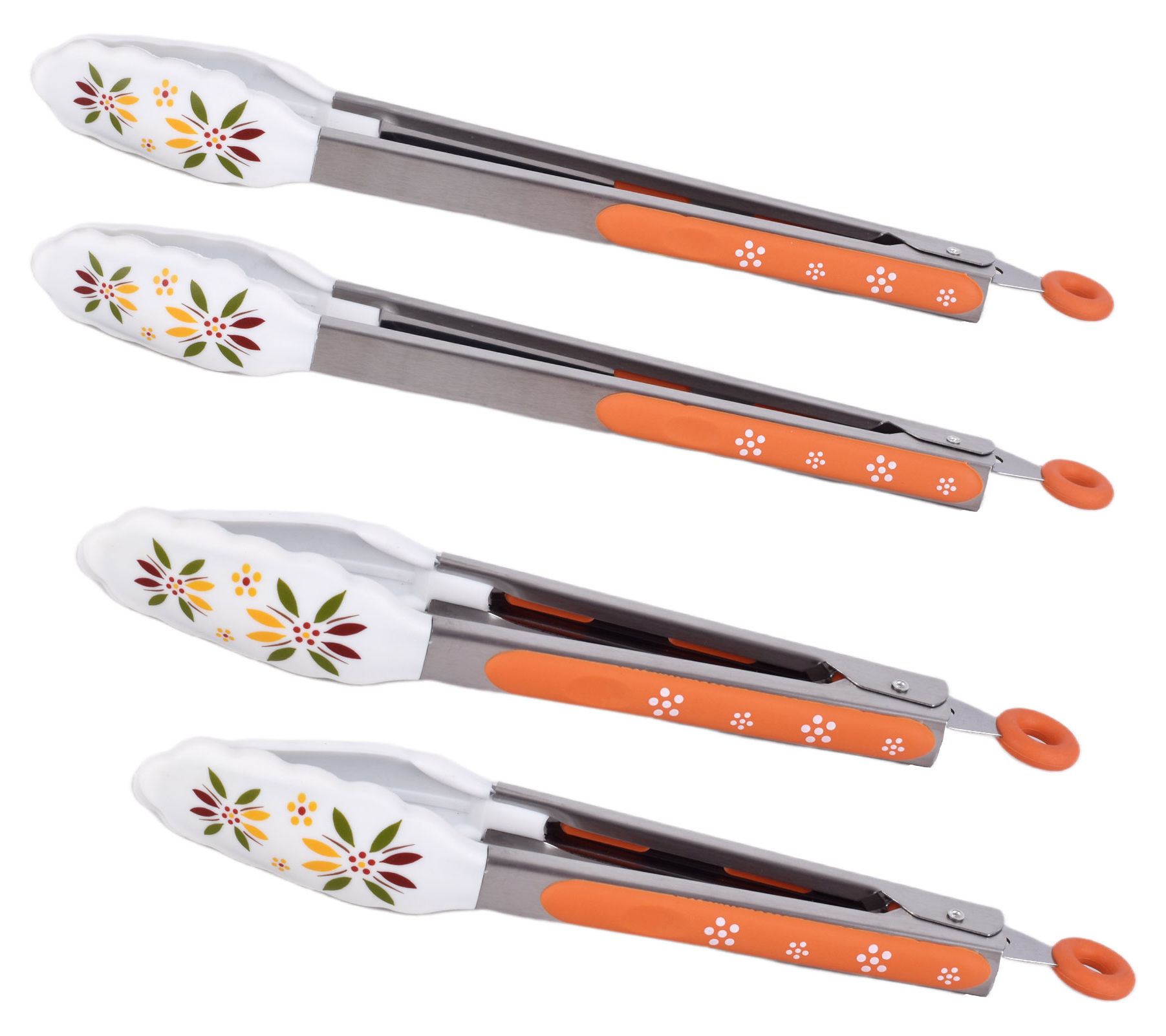 Temp-tations 4-Piece 9" and 12" Tong Set