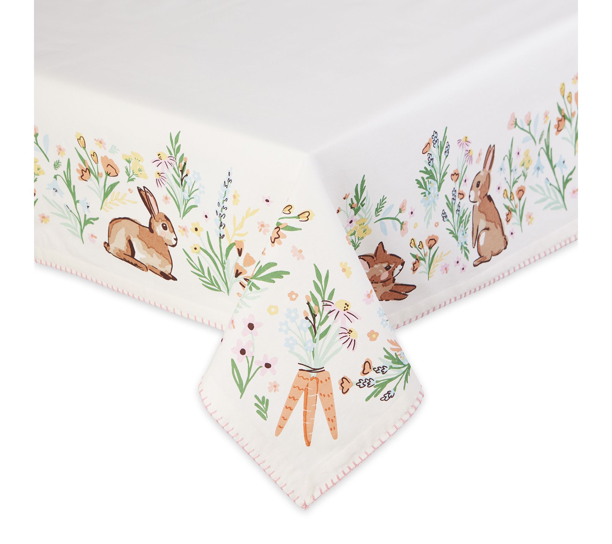 Design Imports 52x52 Printed Tablecloth