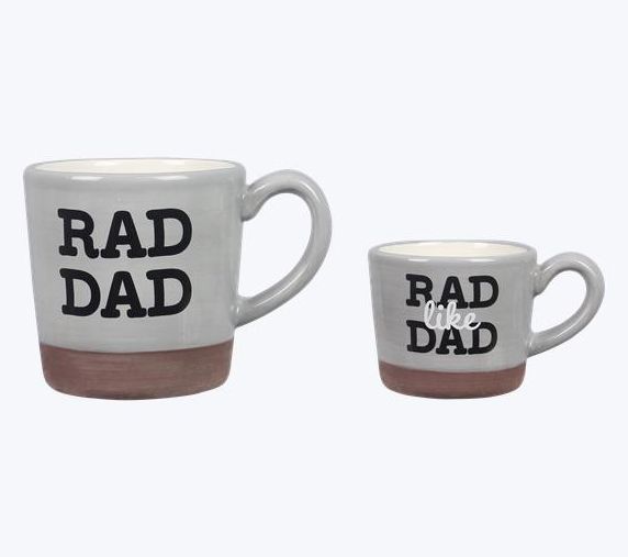 Young's Set of 2 Ceramic Dad & Kid Mug Gift Set