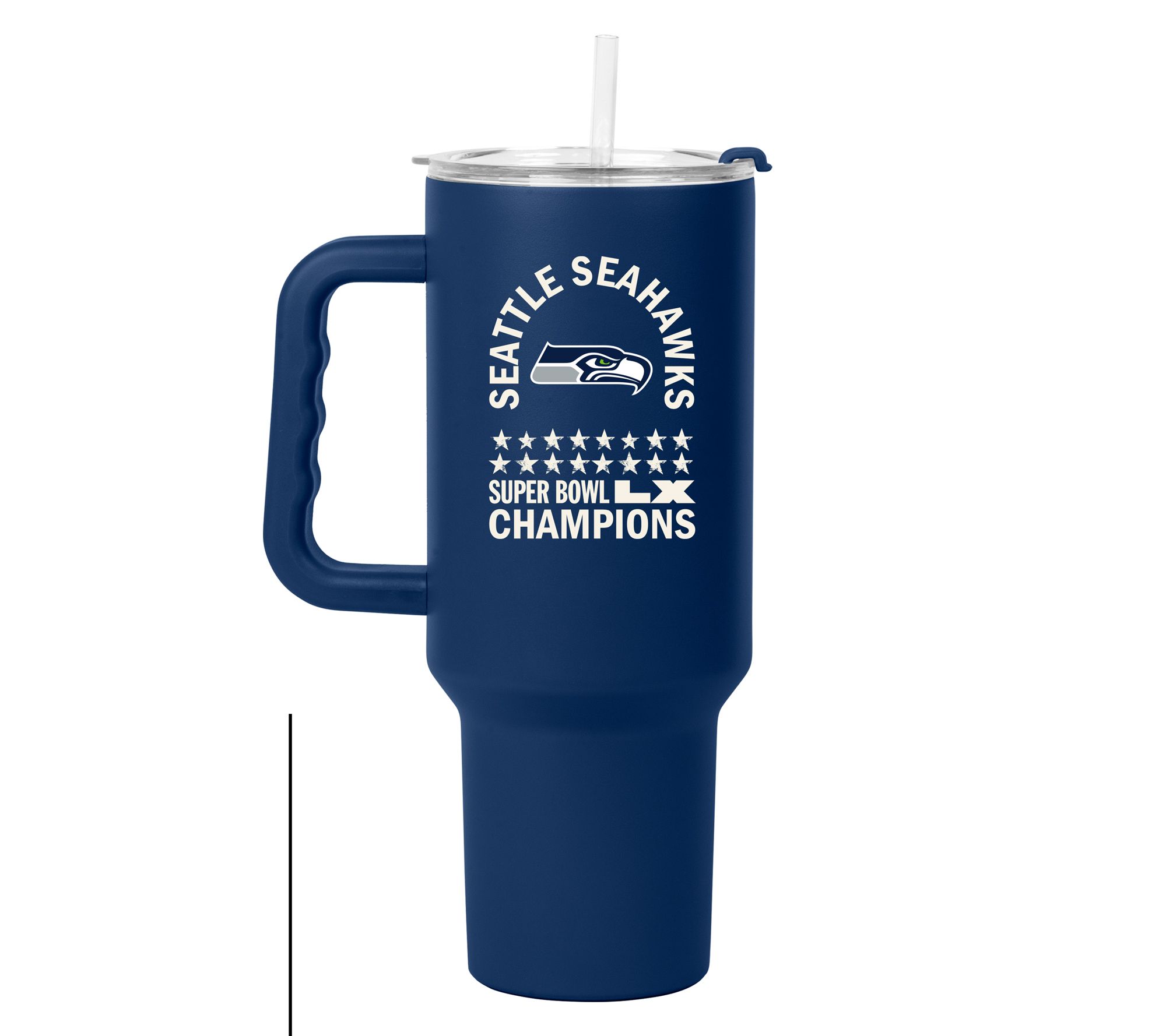 Logo Seattle Seahawks 2026 Super Bowl Champions40oz Tumbler