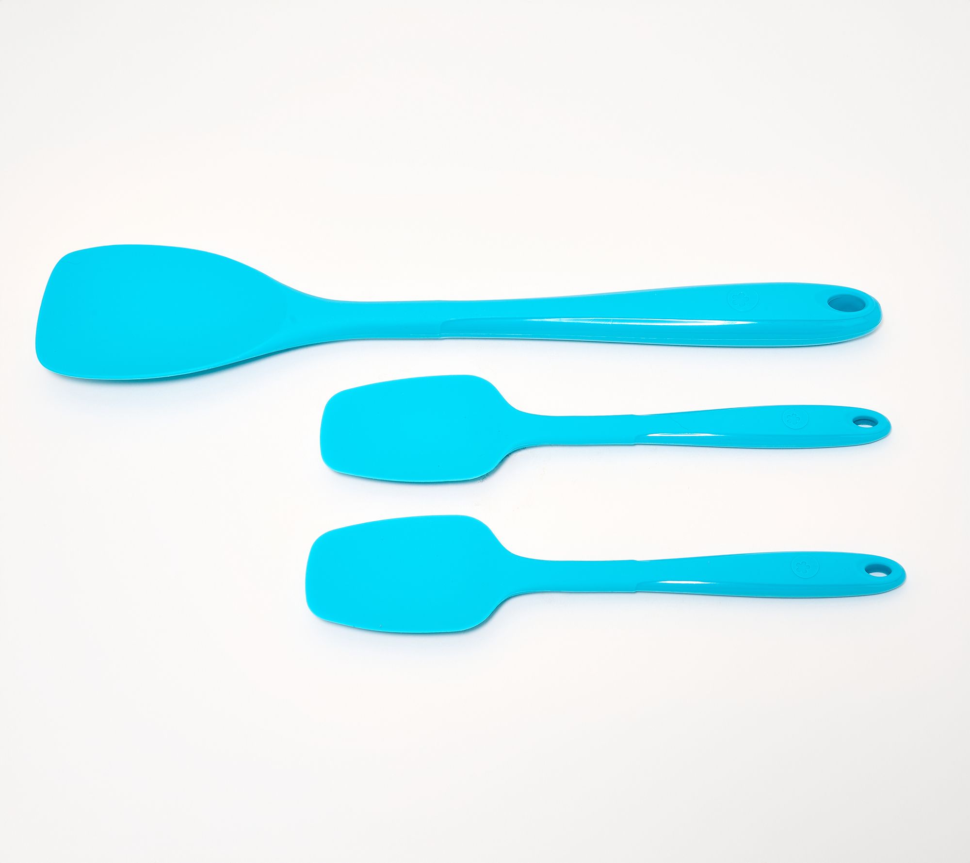 "As Is" Kochblume Spatula Spoon & 2 Medium Last Drop Spoons