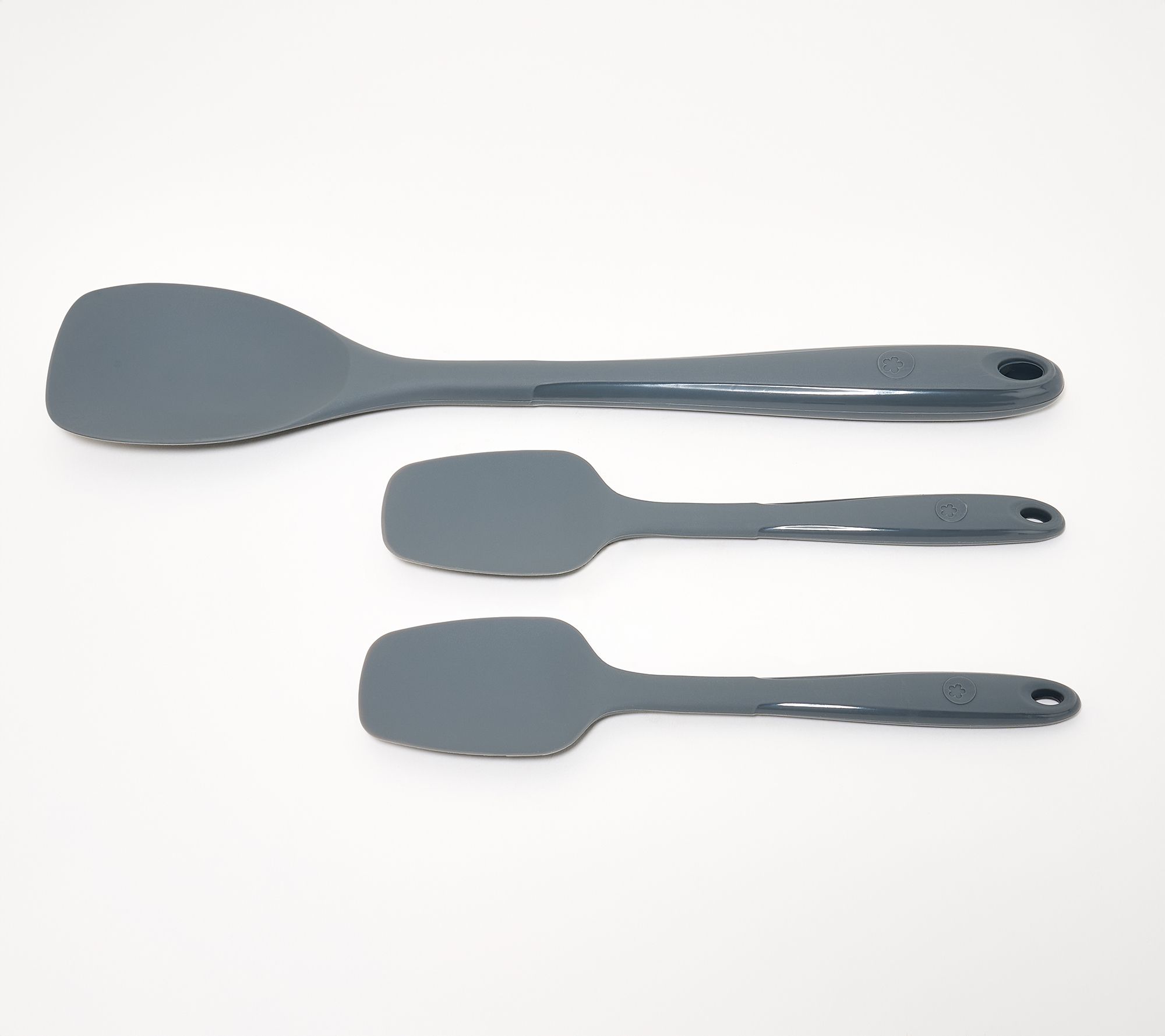 "As Is" Kochblume Spatula Spoon & 2 Medium Last Drop Spoons
