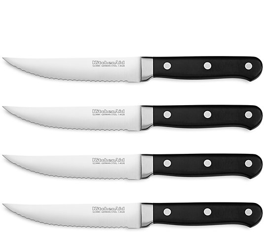 KitchenAid Classic Forged 4-Piece Triple-RivetSteak Knives 