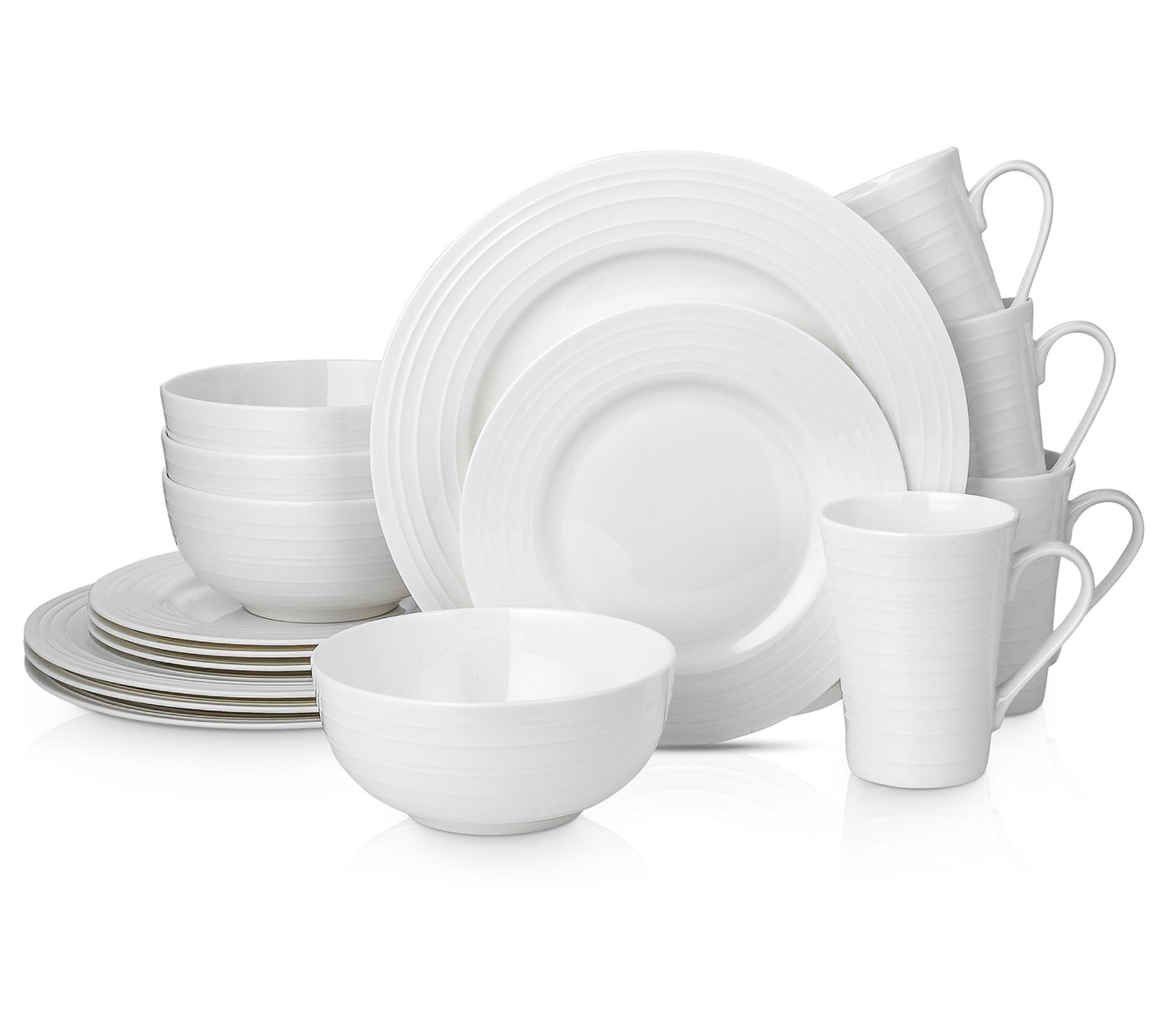 Stone + Lain Eleanor 16-Piece Bone China Dinnerware Set