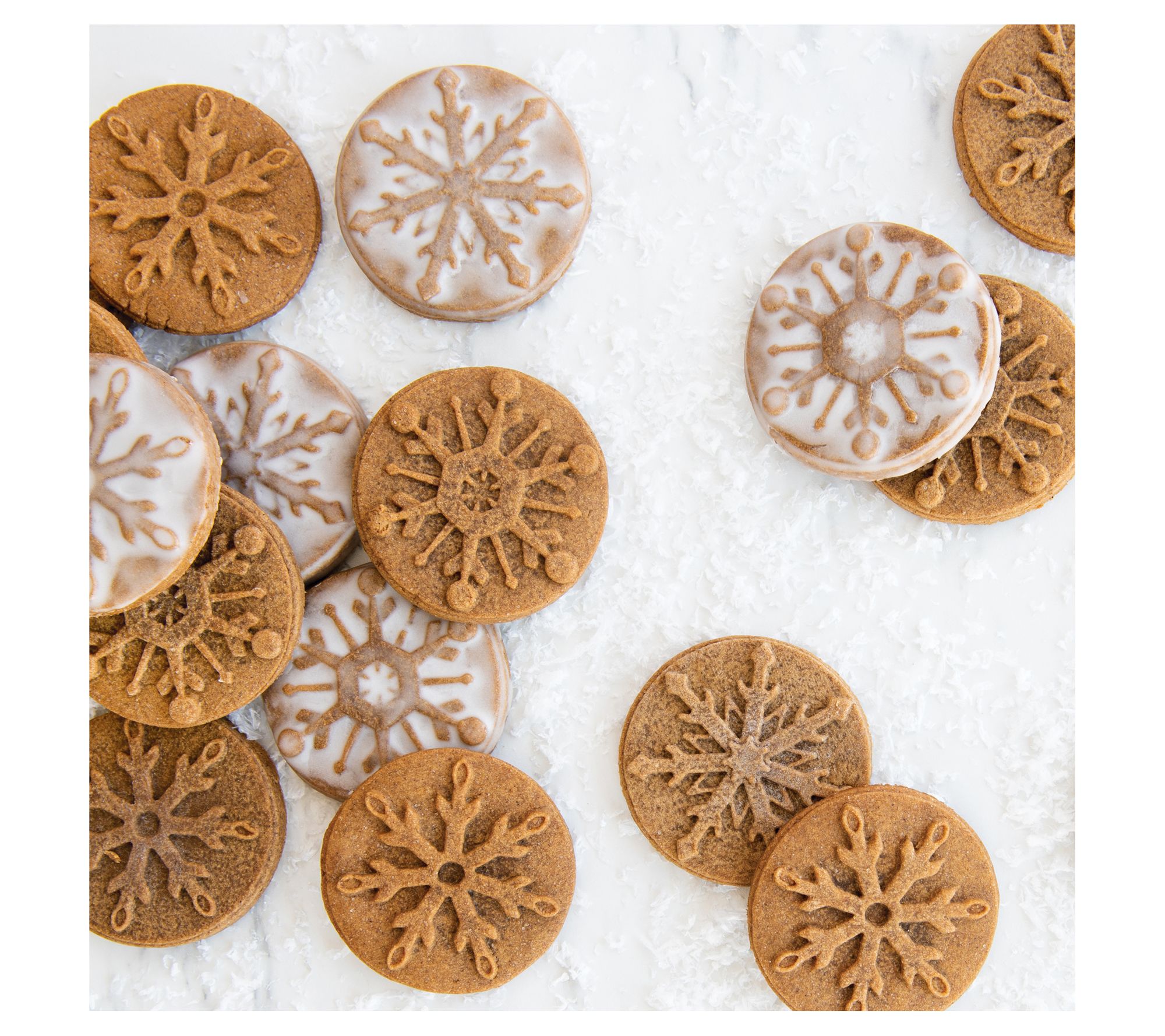 Snowflake Cookie Stamps - Nordic Ware