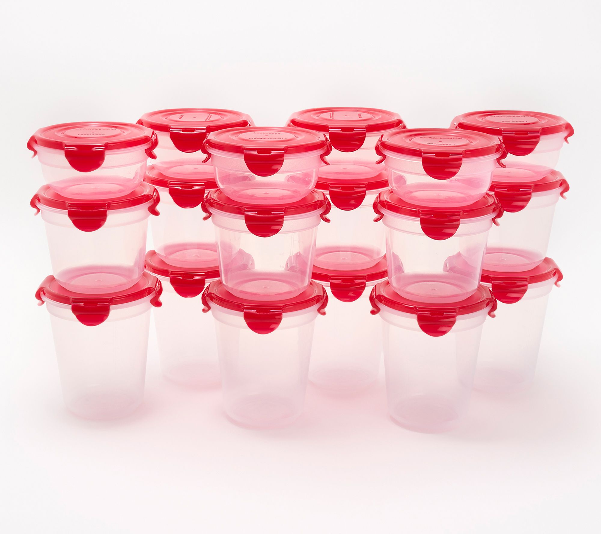 LocknLock 18-Piece Nesting Round Storage Set