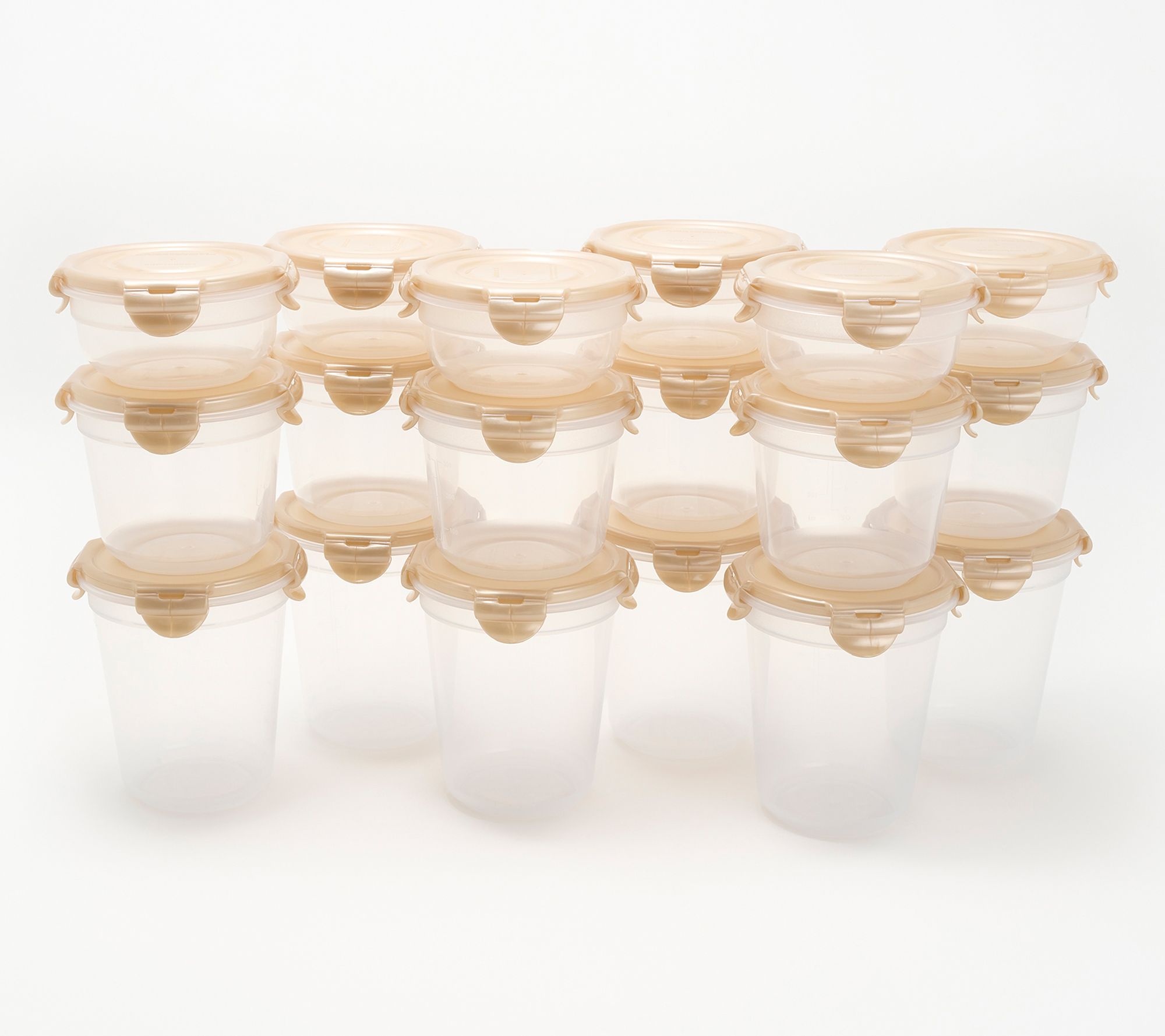 LocknLock 18-Piece Nesting Round Storage Set