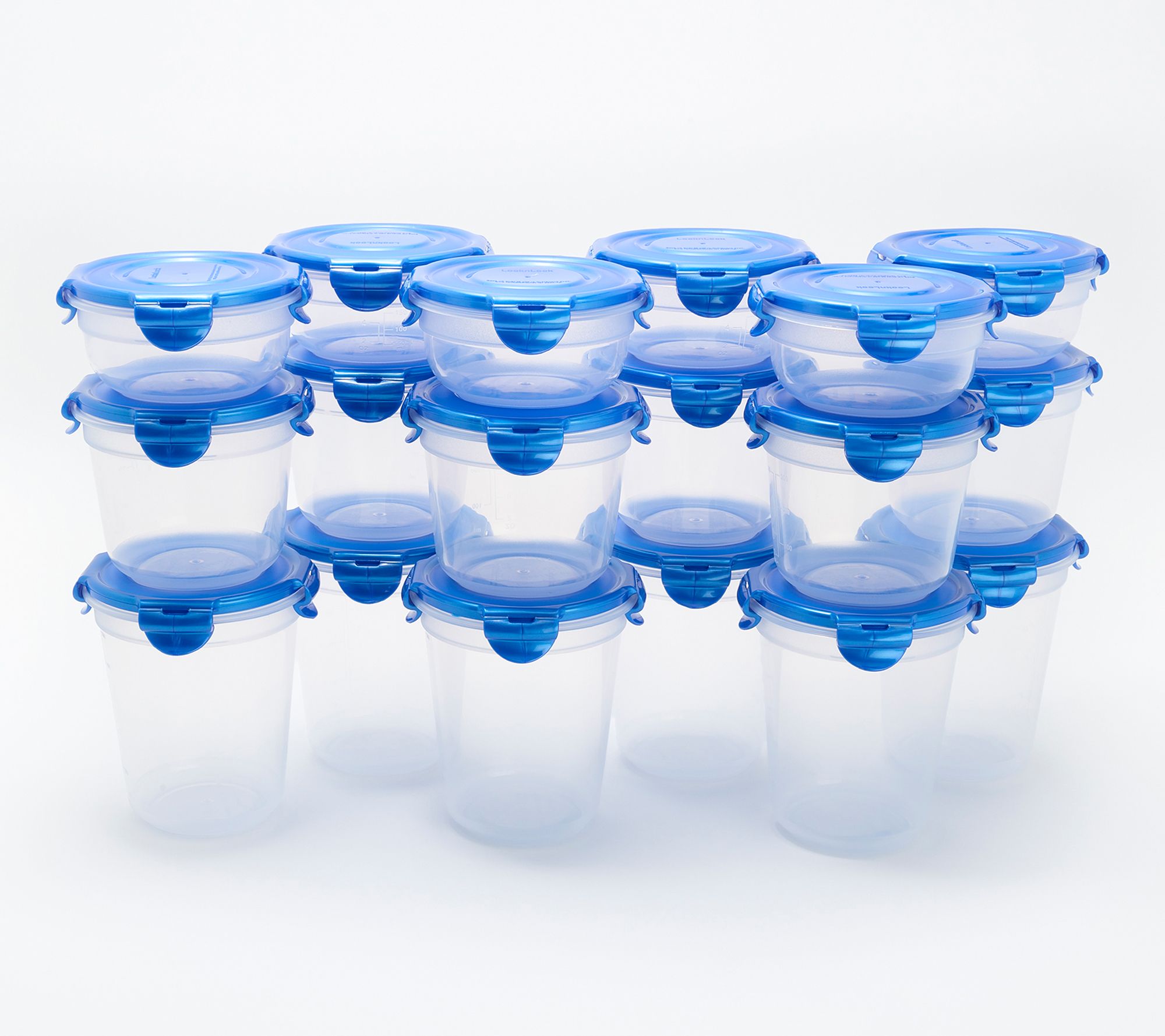 LocknLock 18-Piece Nesting Round Storage Set