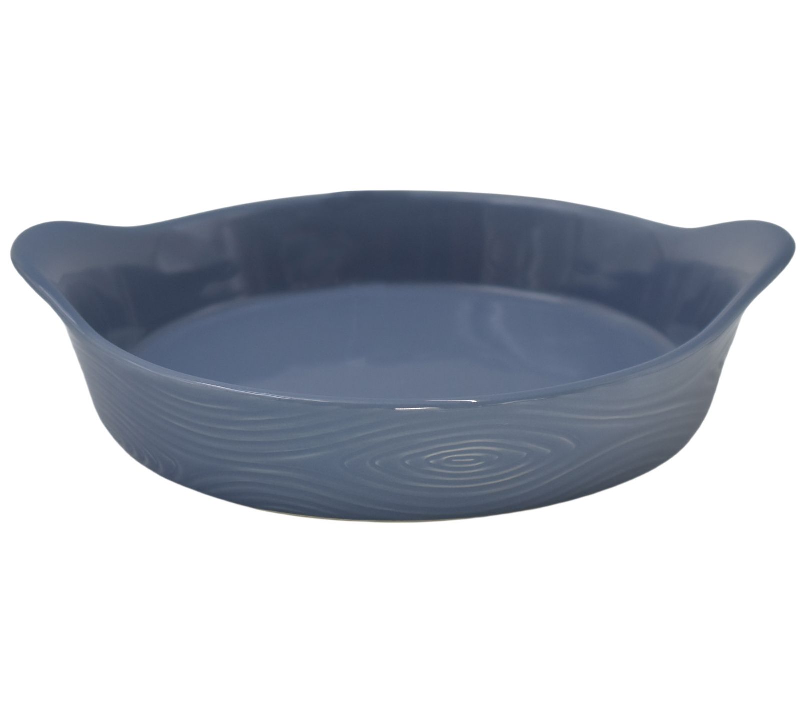 Temp-tations Woodland 10" Pie Plate with Handles