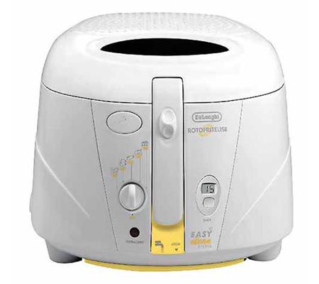 DeLonghi D895 Roto Deep Fryer with Easy CleanDrain System - QVC.com