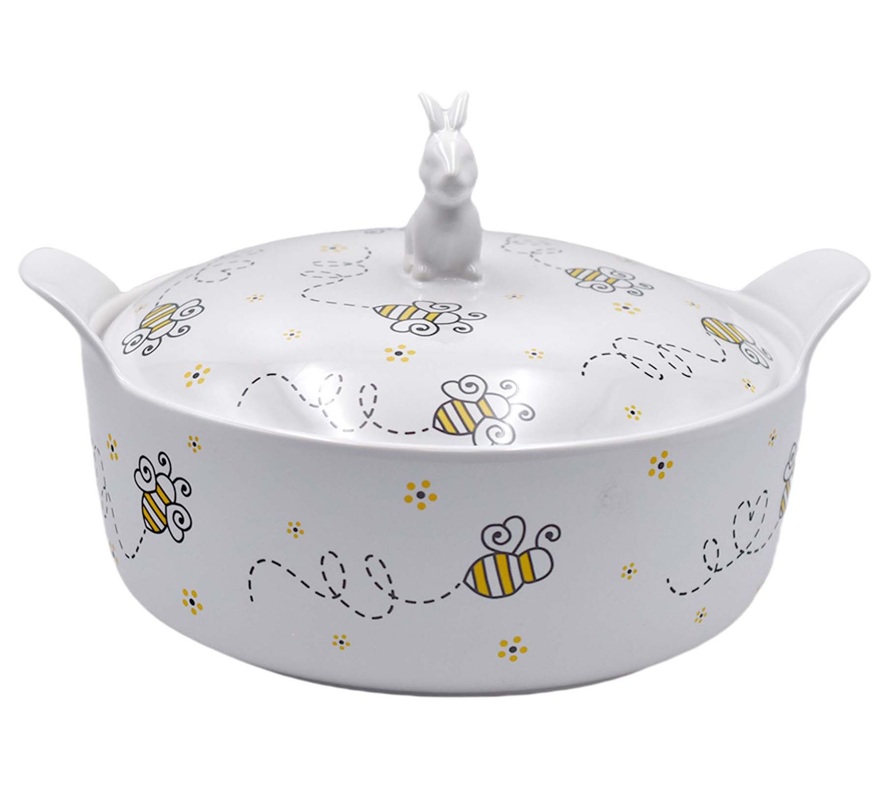 "As Is" Temp-tations Special Edition 3-Quart Round Lidded Baker