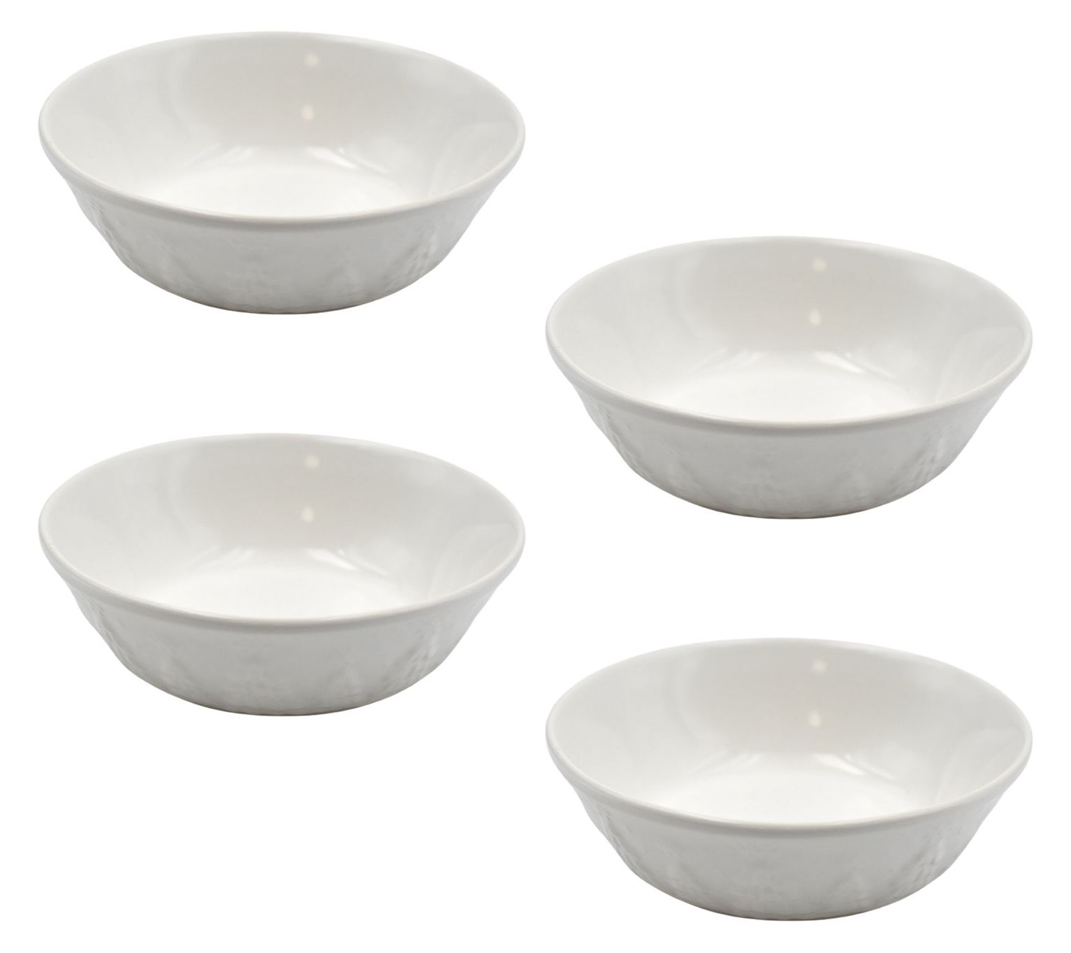 "As Is" Temp-tations Seasonal Set of (4) 8-oz Dip Bowls