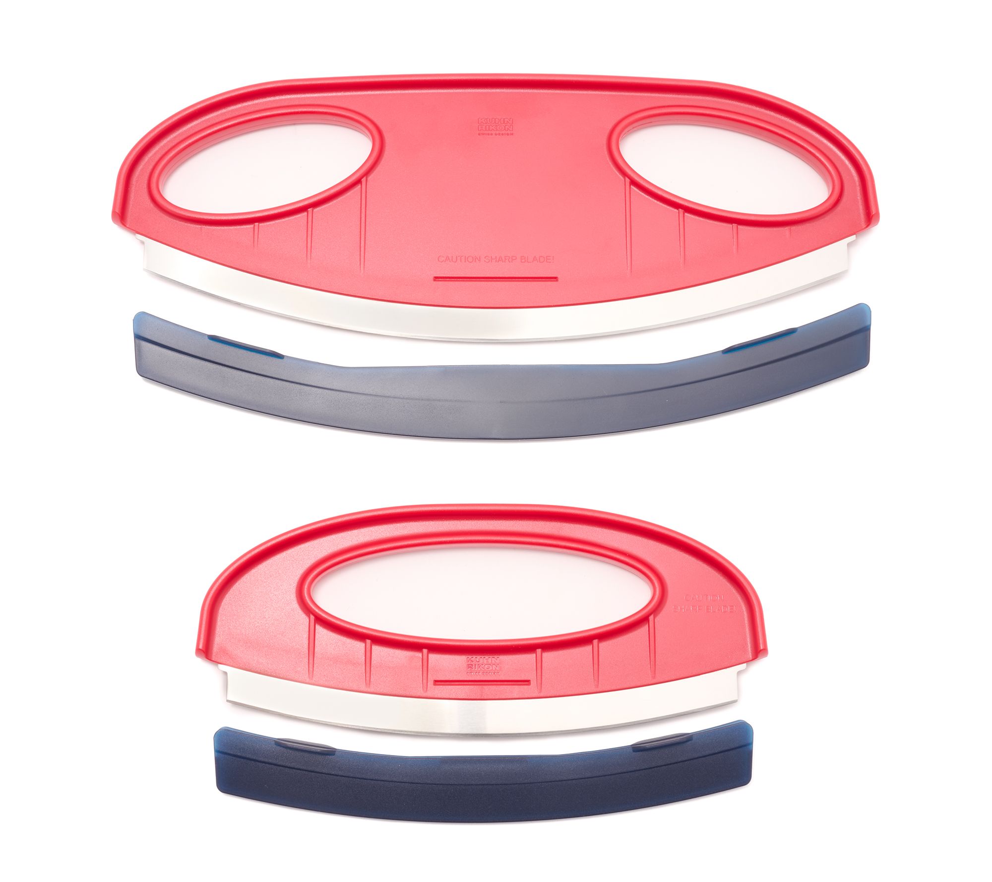 Kuhn Rikon 2-Pc Med & XL Mezzaluna Knife Set