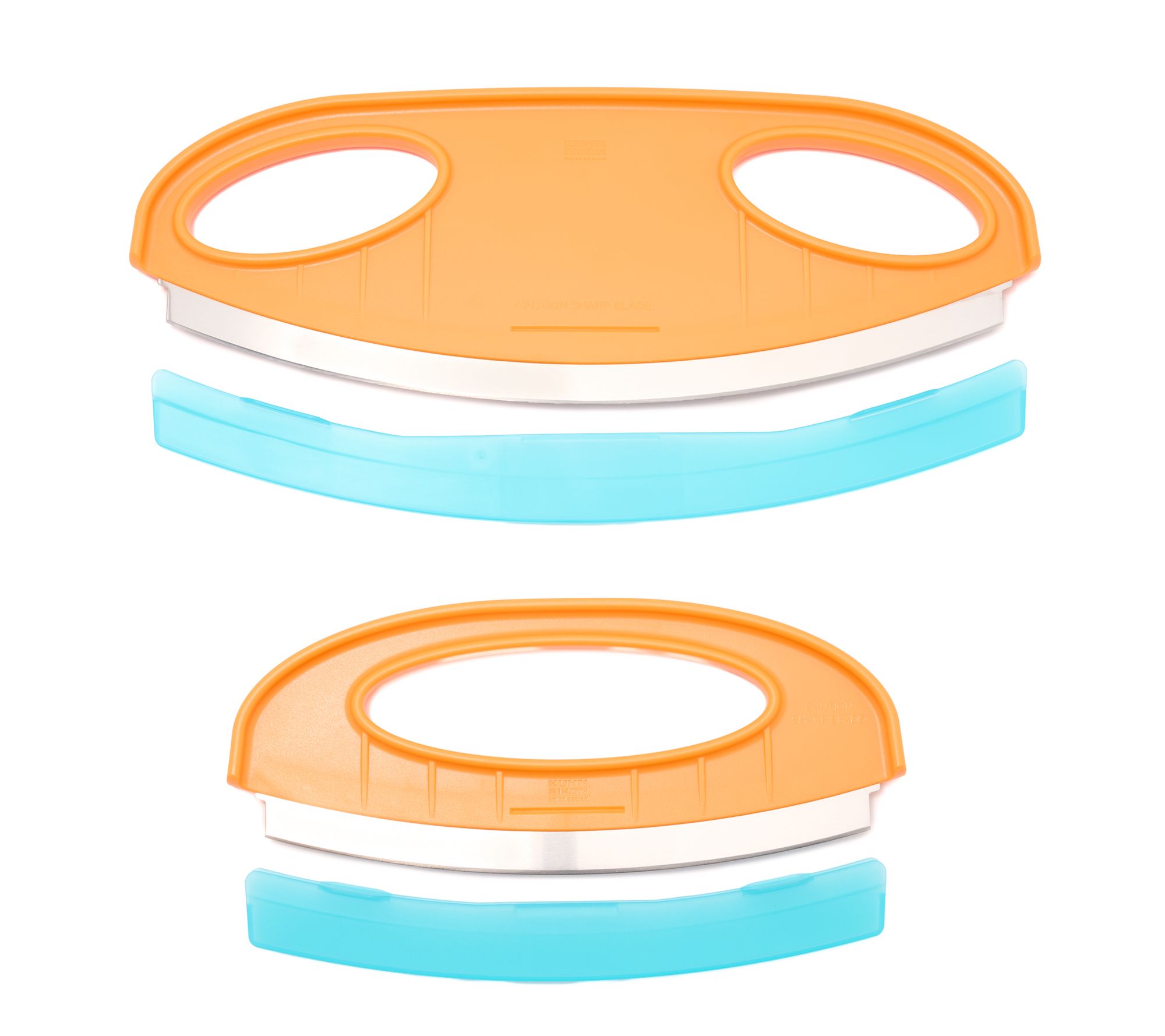 Kuhn Rikon 2-Pc Med & XL Mezzaluna Knife Set