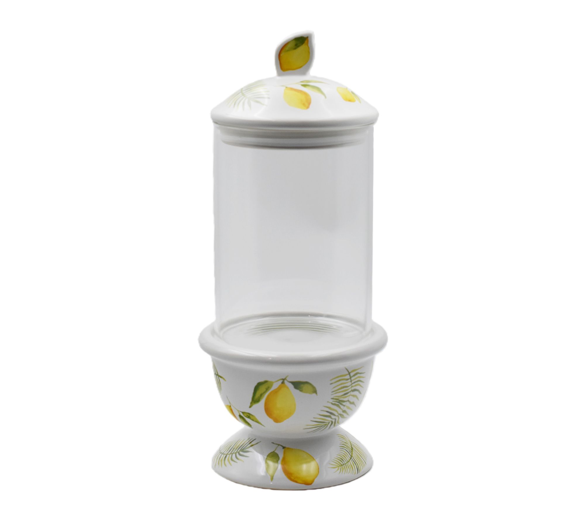 "As Is" Temp-tations Seasonal 14" Store and More Pedestal Jar