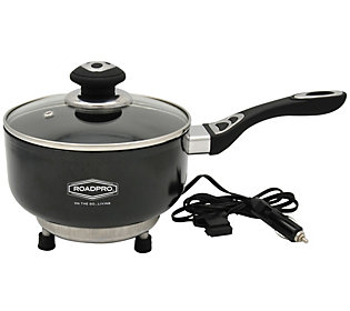 RoadPro 12-Volt Portable Frying Pan with Nonstick Surface 