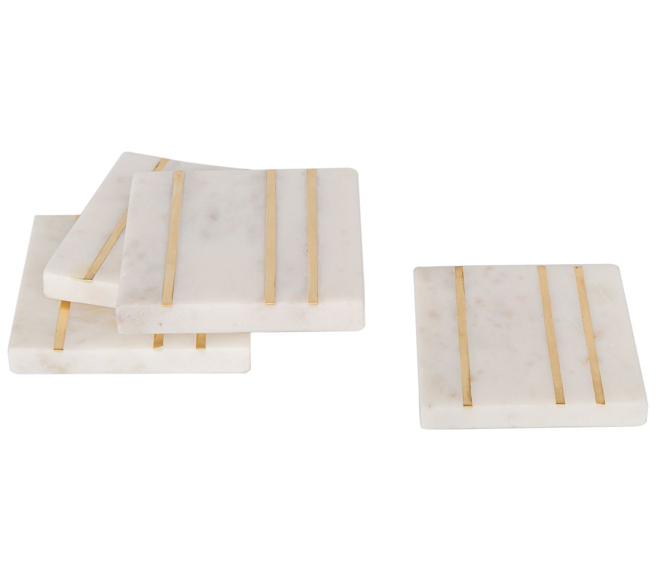 Square Marble Coasters