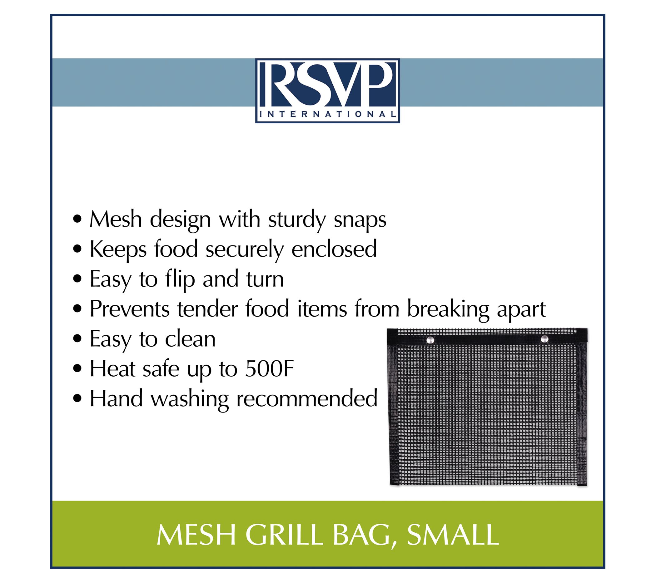 Rsvp Large Mesh Grill Bag