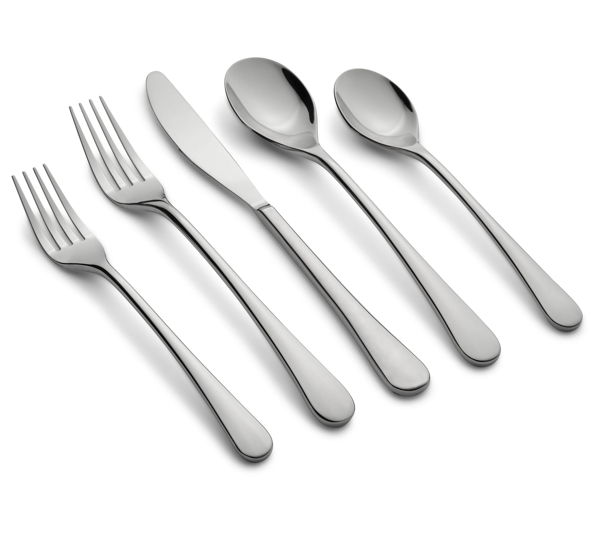 Cambridge Silversmiths Xyla Mirror 20-Piece Flaware Set