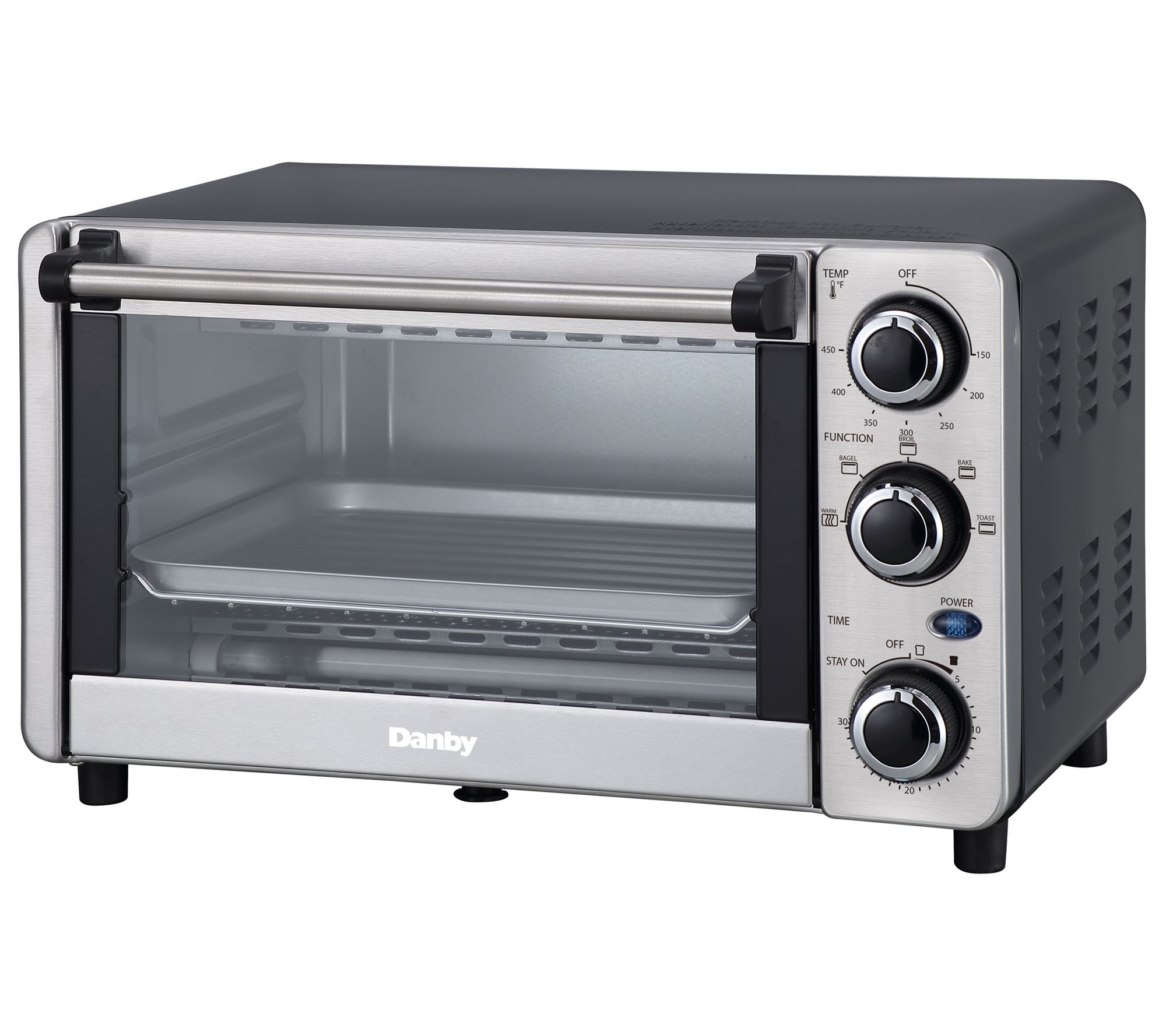 DASH 1100Watt Compact Toaster Oven with Recipes 