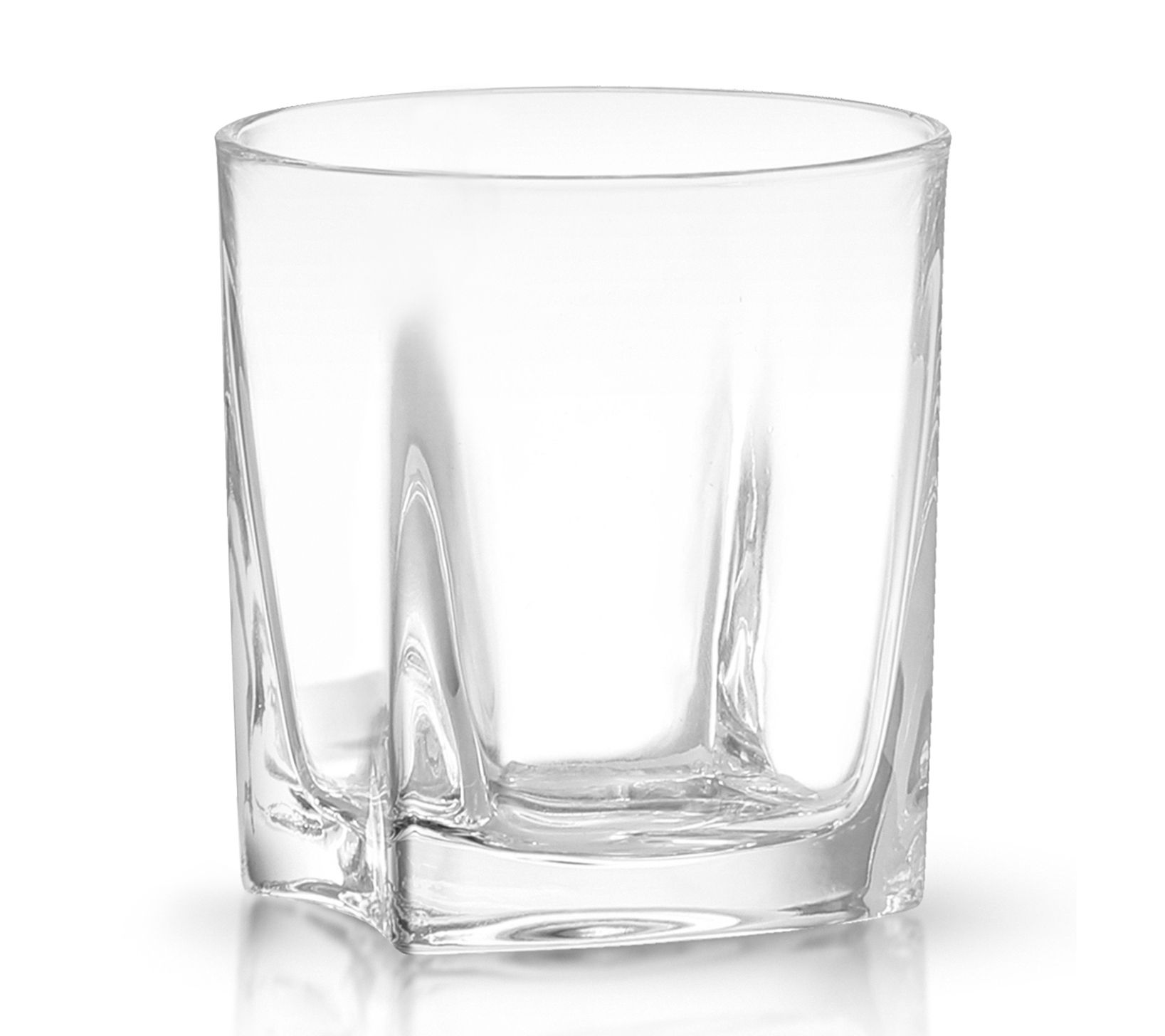 JoyJolt Luna 10.5 oz. Crystal Whiskey Glasses (Set of 4) MC202110