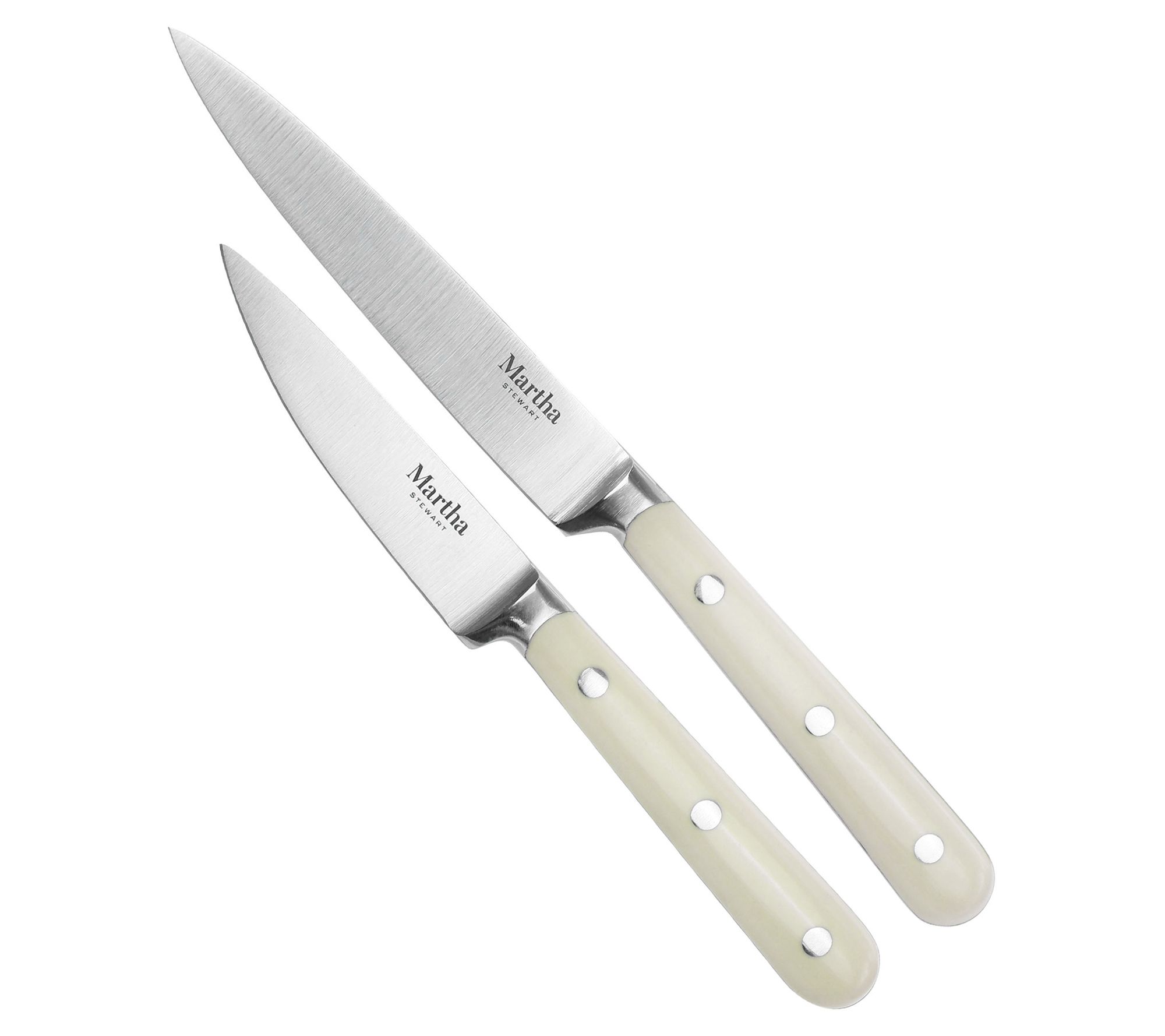 Martha Stewart Cream Stainless Steel 14 Piece Cutlery & Knife