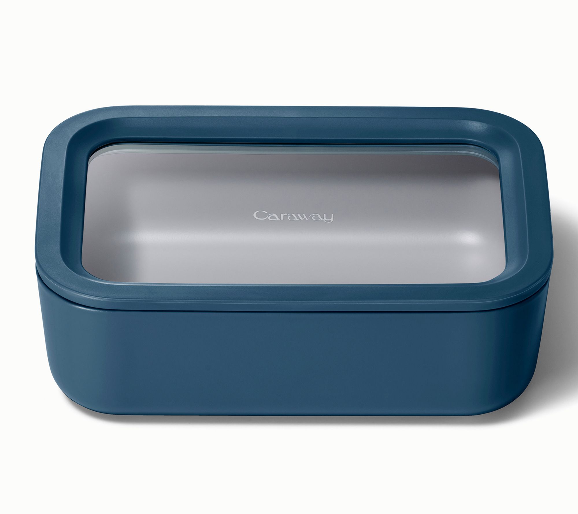 Caraway Home 6.6-Cup Glass Food Container with Lid