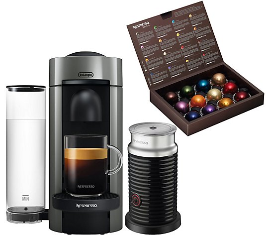 Nespresso Vertuo Plus Coffee Machine w/ Frother by DeLonghi