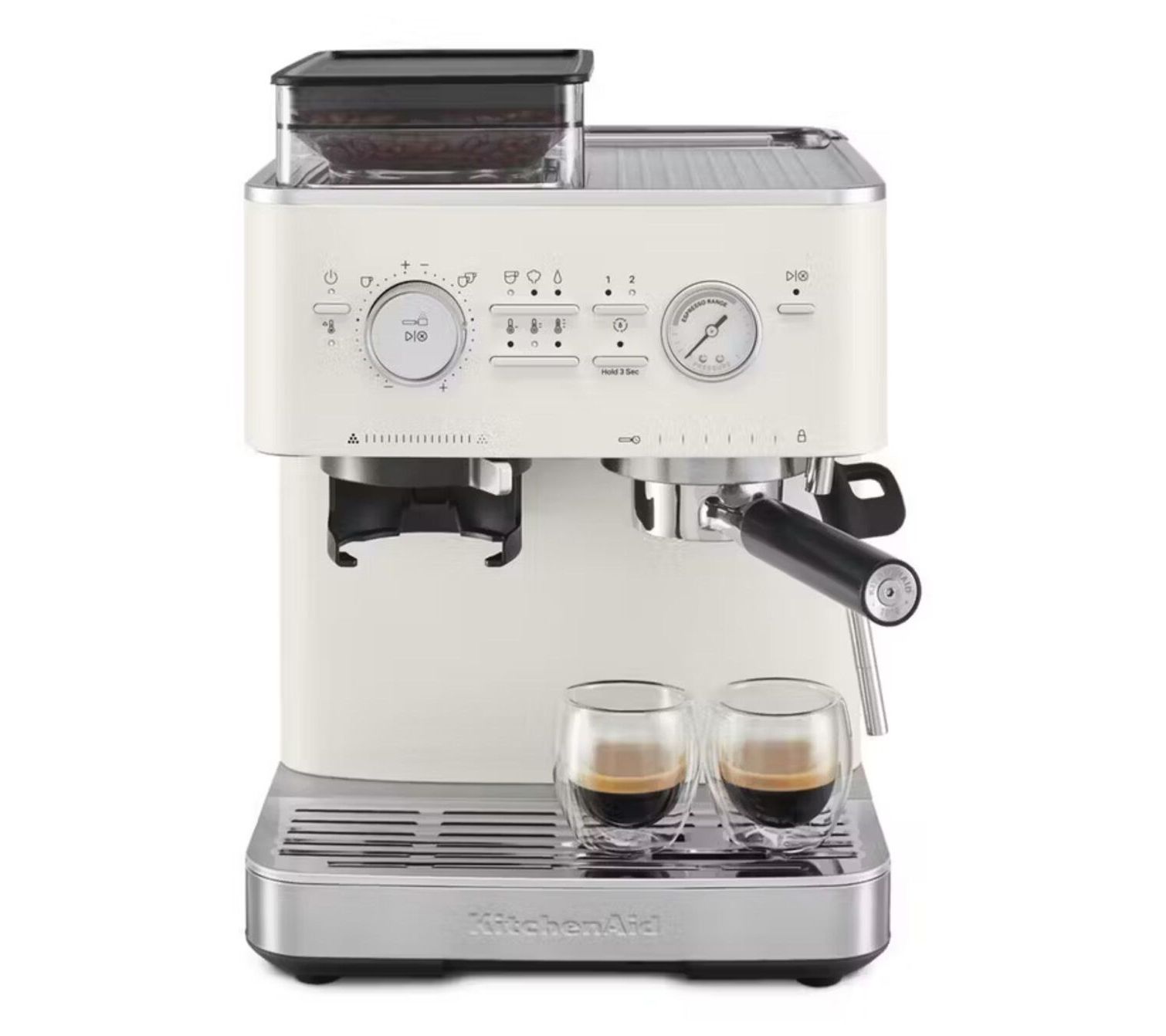 KitchenAid Semi Automatic Espresso Machine withBurr Grinder