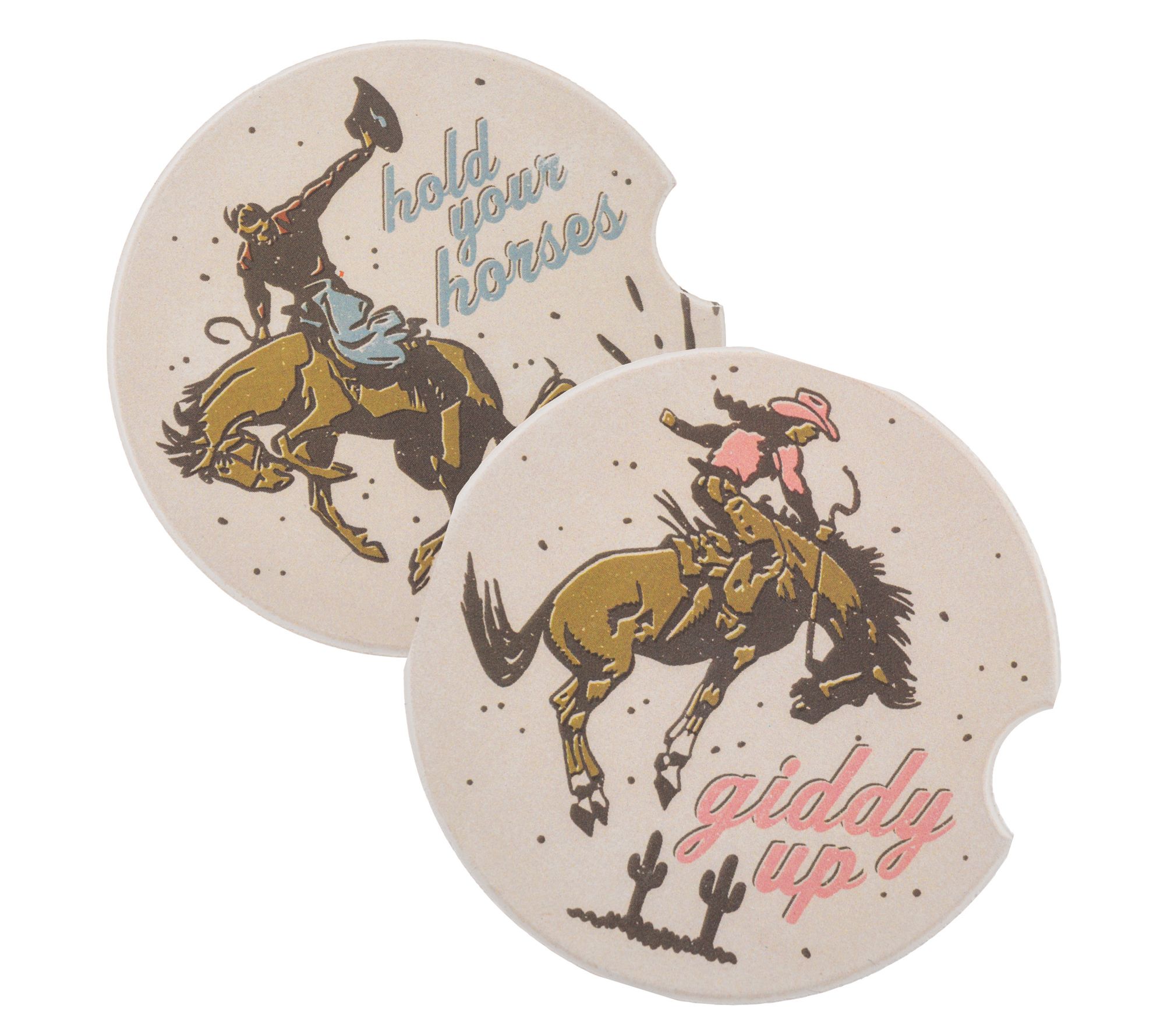 Karma Set of 2 Car Coasters