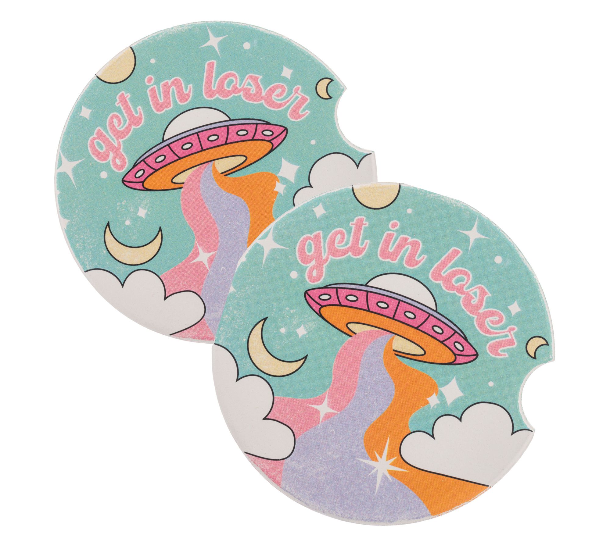 Karma Set of 2 Car Coasters