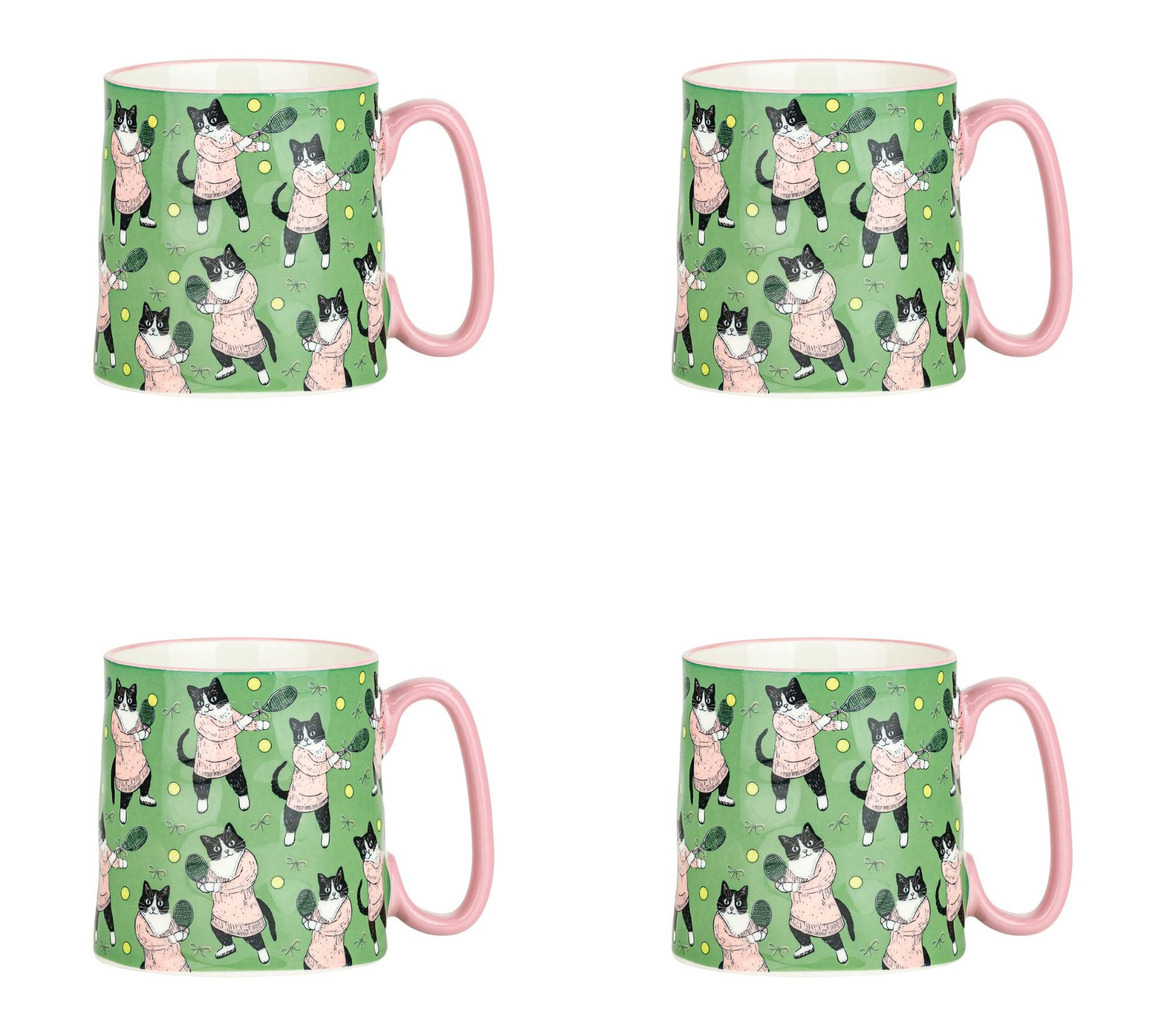  10 Strawberry Street Set of 4 Bella Mug