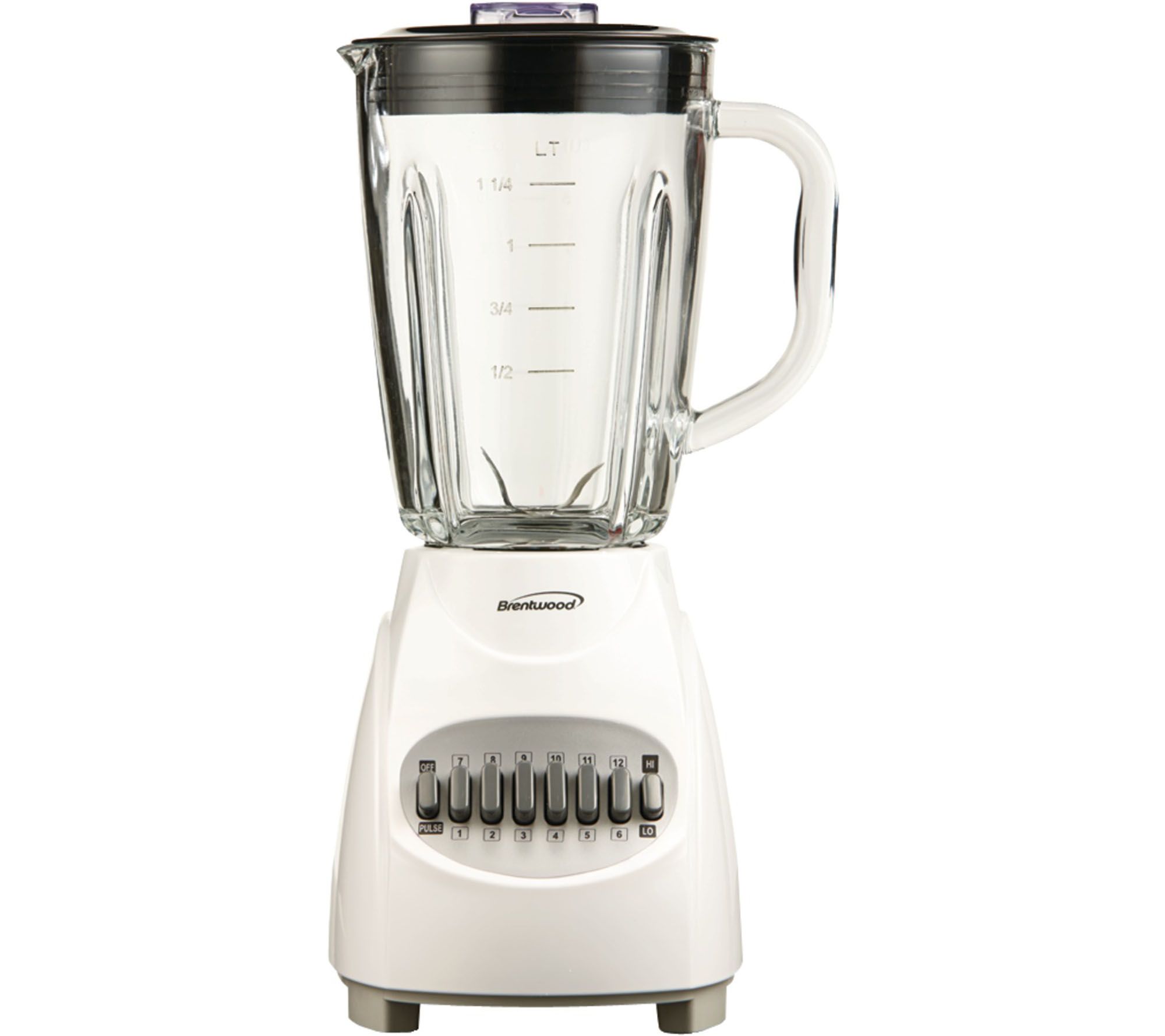 Brentwood 12Speed Blender with Glass Jar
