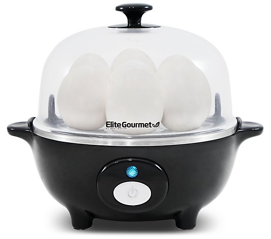 Elite Cuisine Automatic Easy Egg Cooker, 7 Eggs