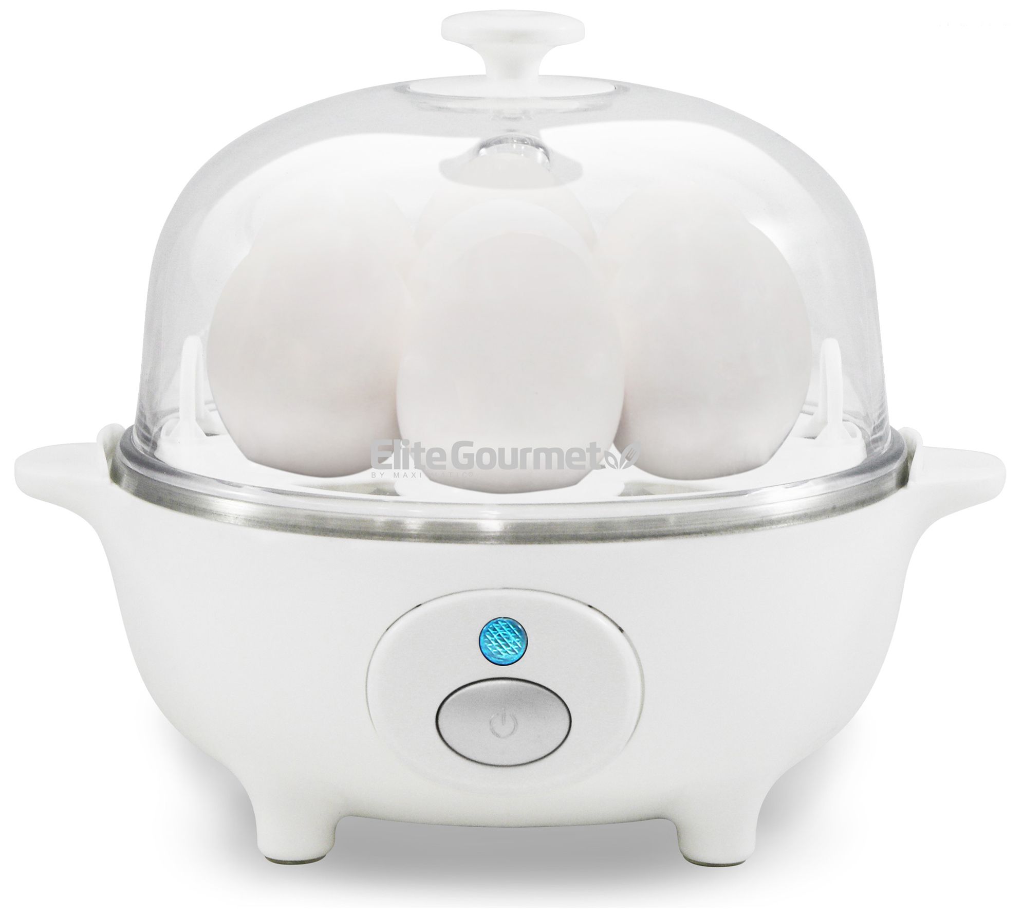 Elite Cuisine Automatic Easy Egg Cooker, 7 Eggs