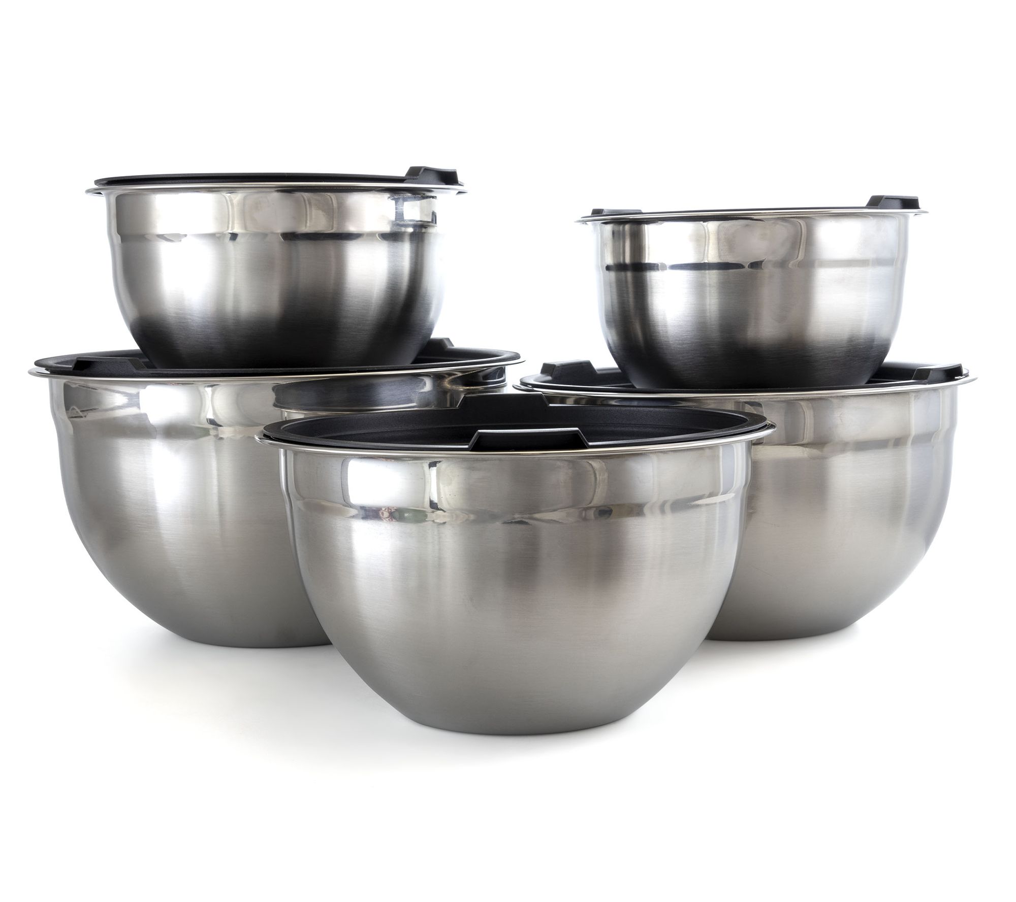 Cuisinart Stainless Steel Mixing Bowl Set, 3 Pieces 