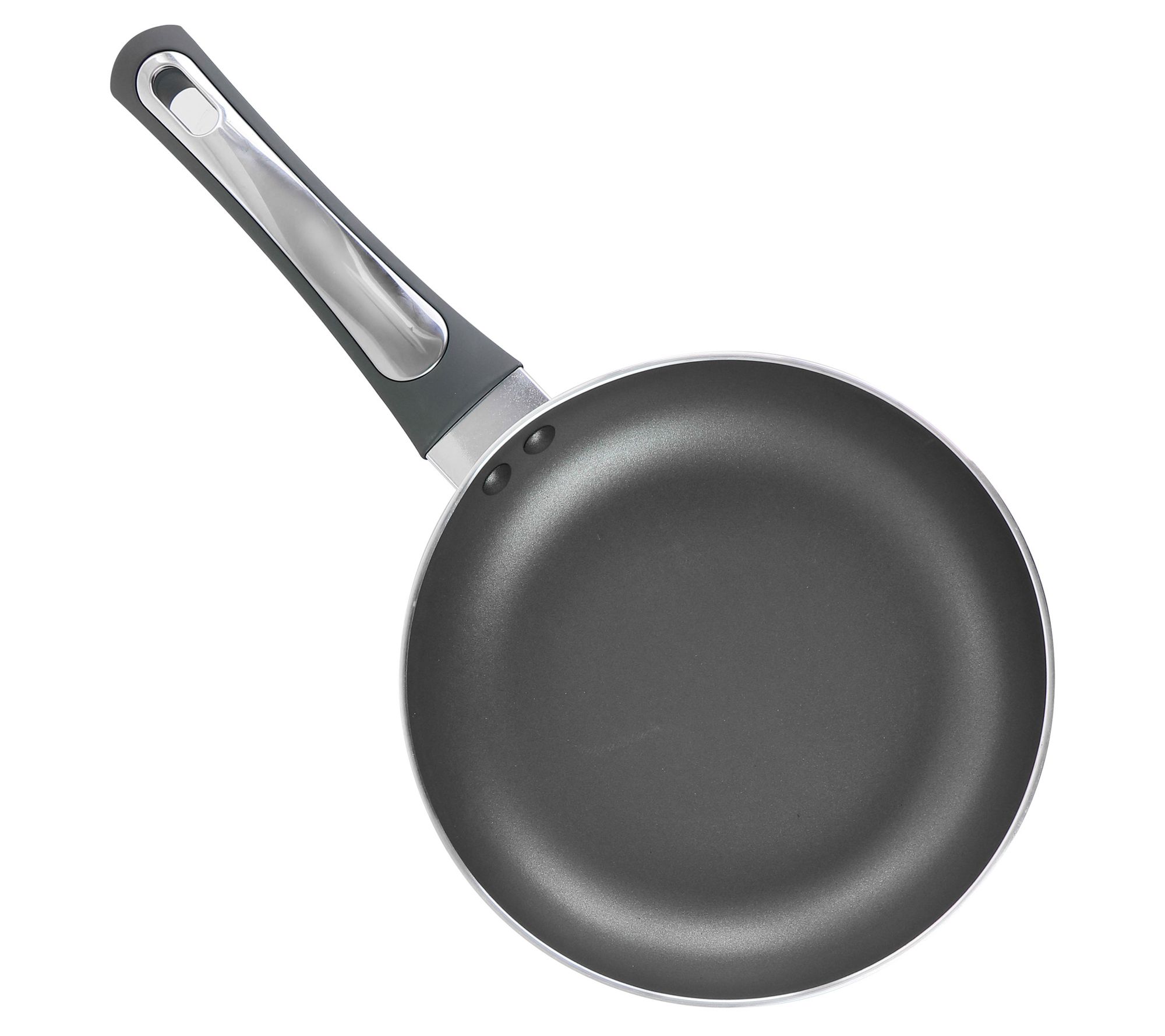 Oster Ridge Valley 12 Inch Aluminum Nonstick Frying Pan in Grey