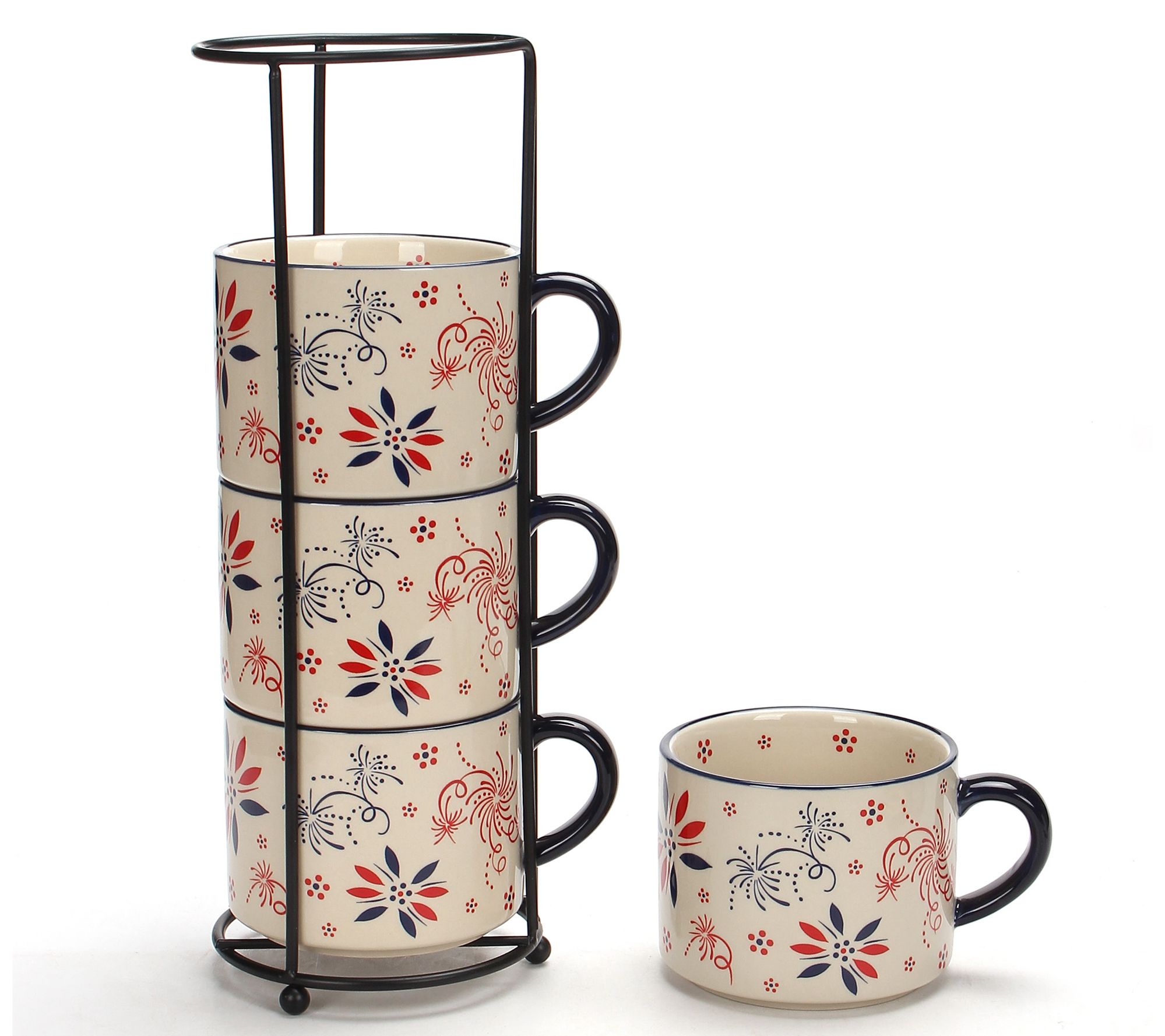 Sleek Stackable Mugs : unique coffee mug