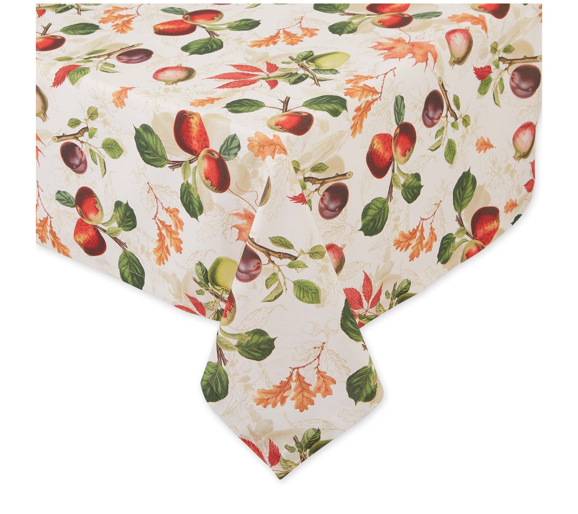 Design Imports Orchard Botanical Printed Tablecloth 60"x 84"