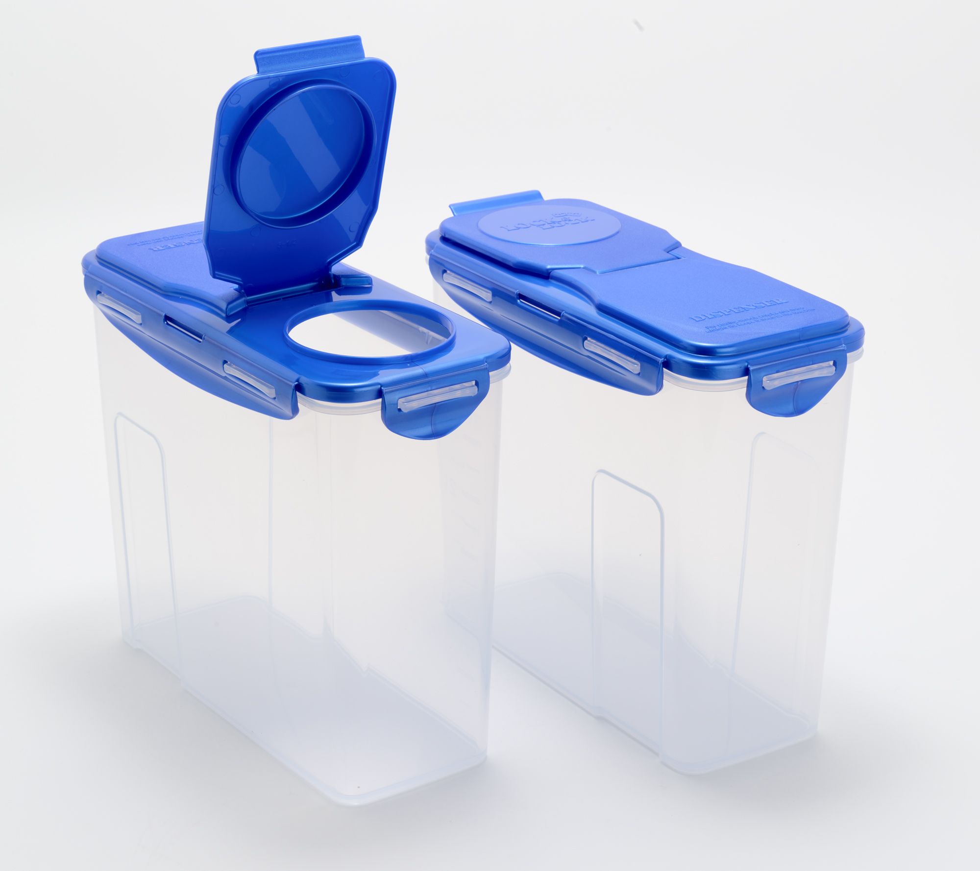 LocknLock Set of (2) 14-Cup Cereal Containers Storage Set
