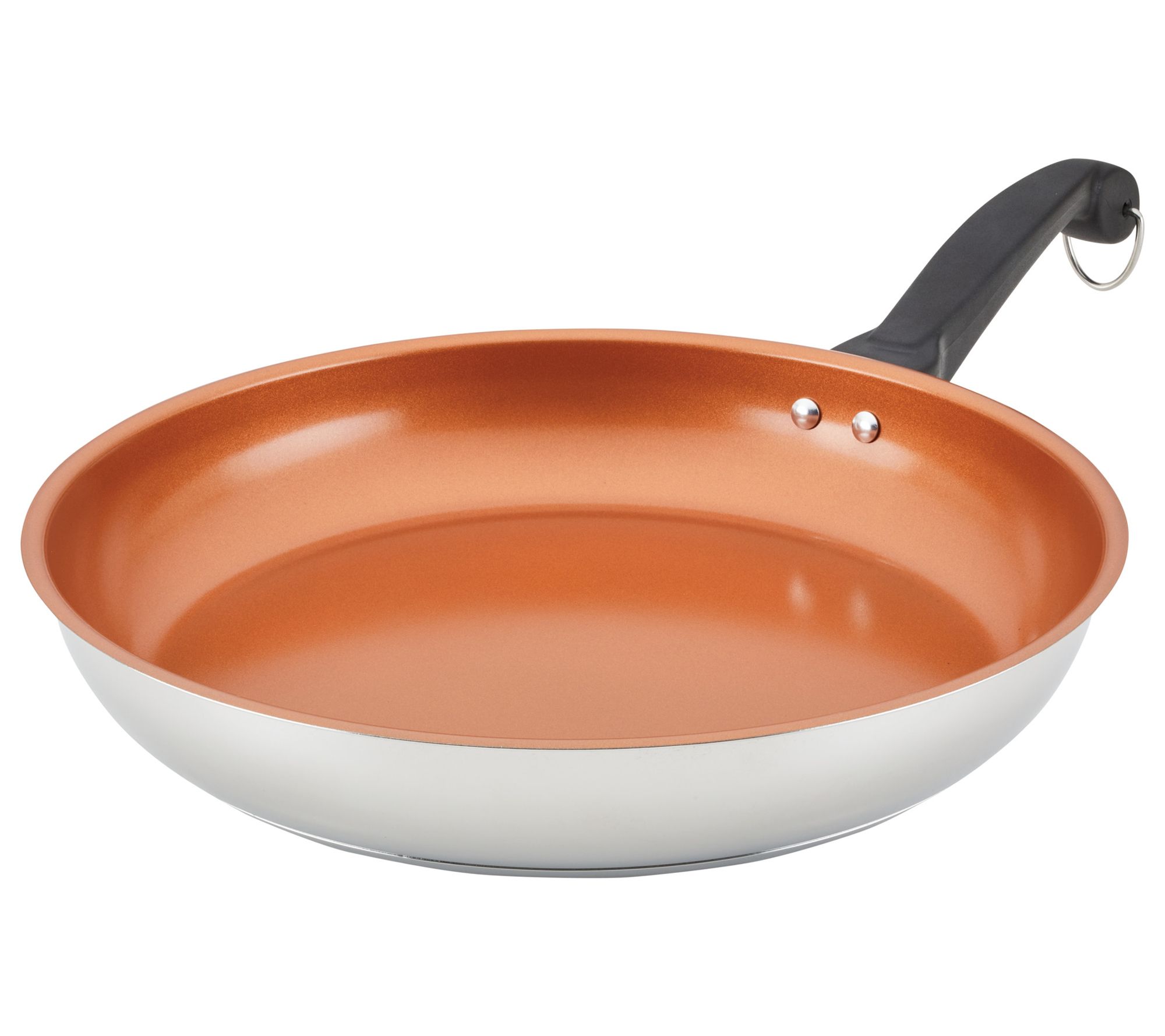 Farberware Classic Stainless Steel Ceramic Frying Pan