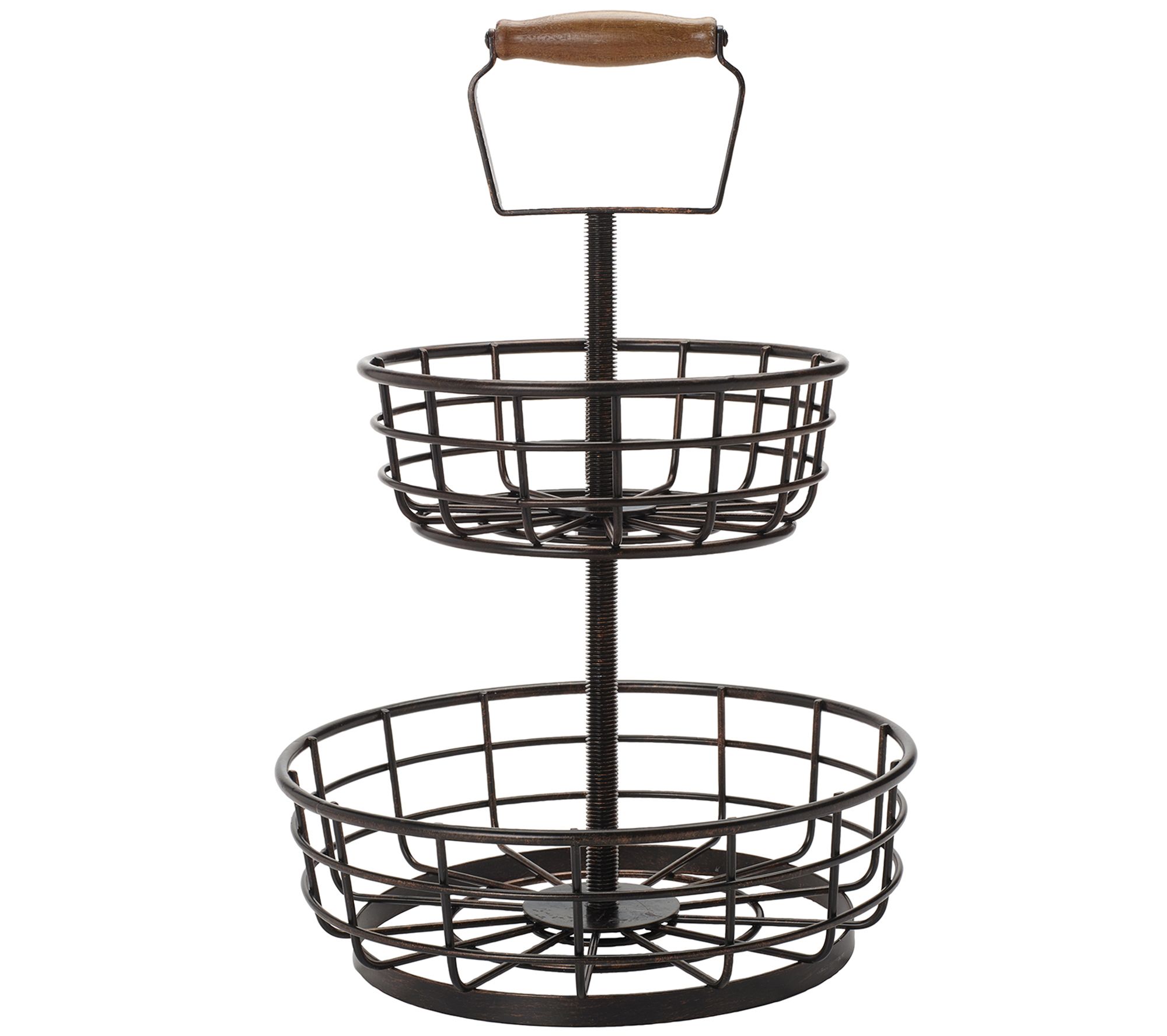 Gourmet Basics by Mikasa Thread 2Tier Basket