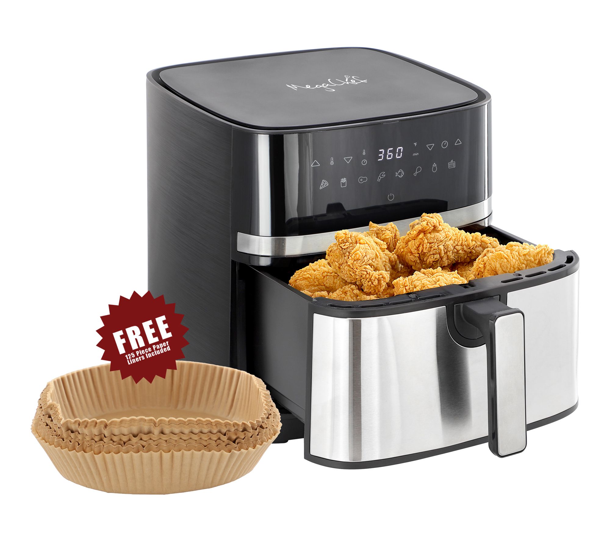 MegaChef 8.5 Quart Digital LED Display ElectricAir Fryer