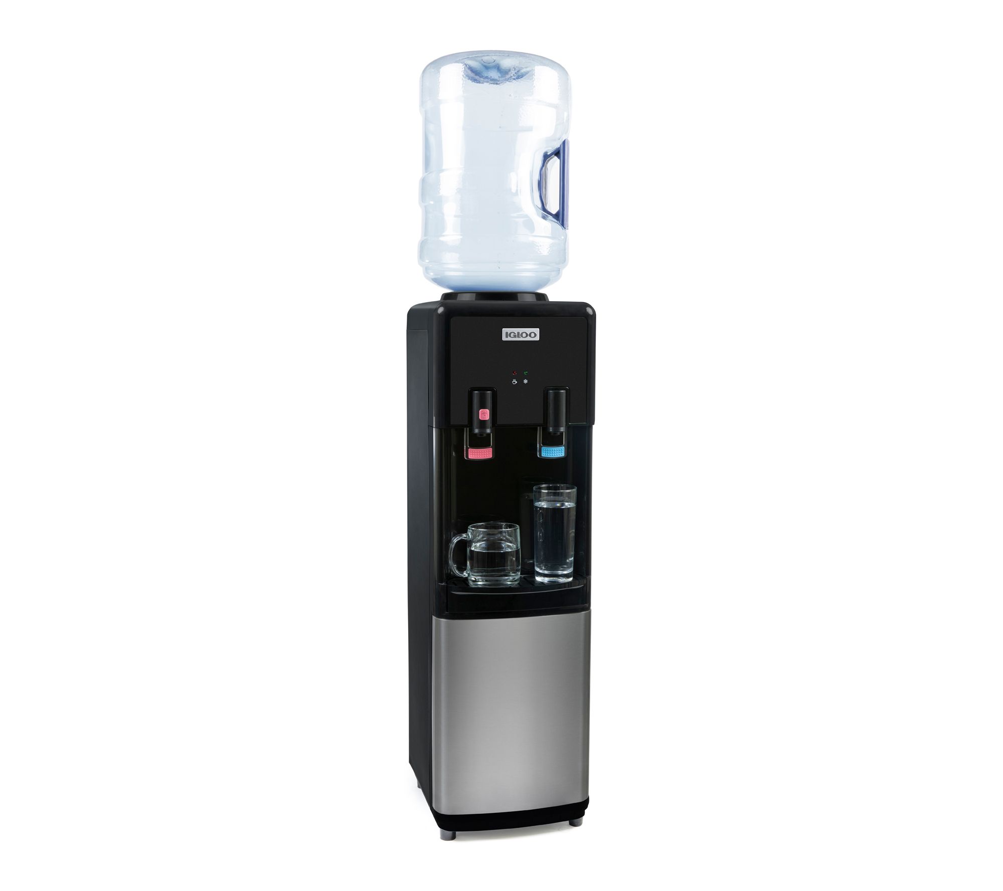 Igloo Hot & Cold Top Loading Water Dispenser, Black