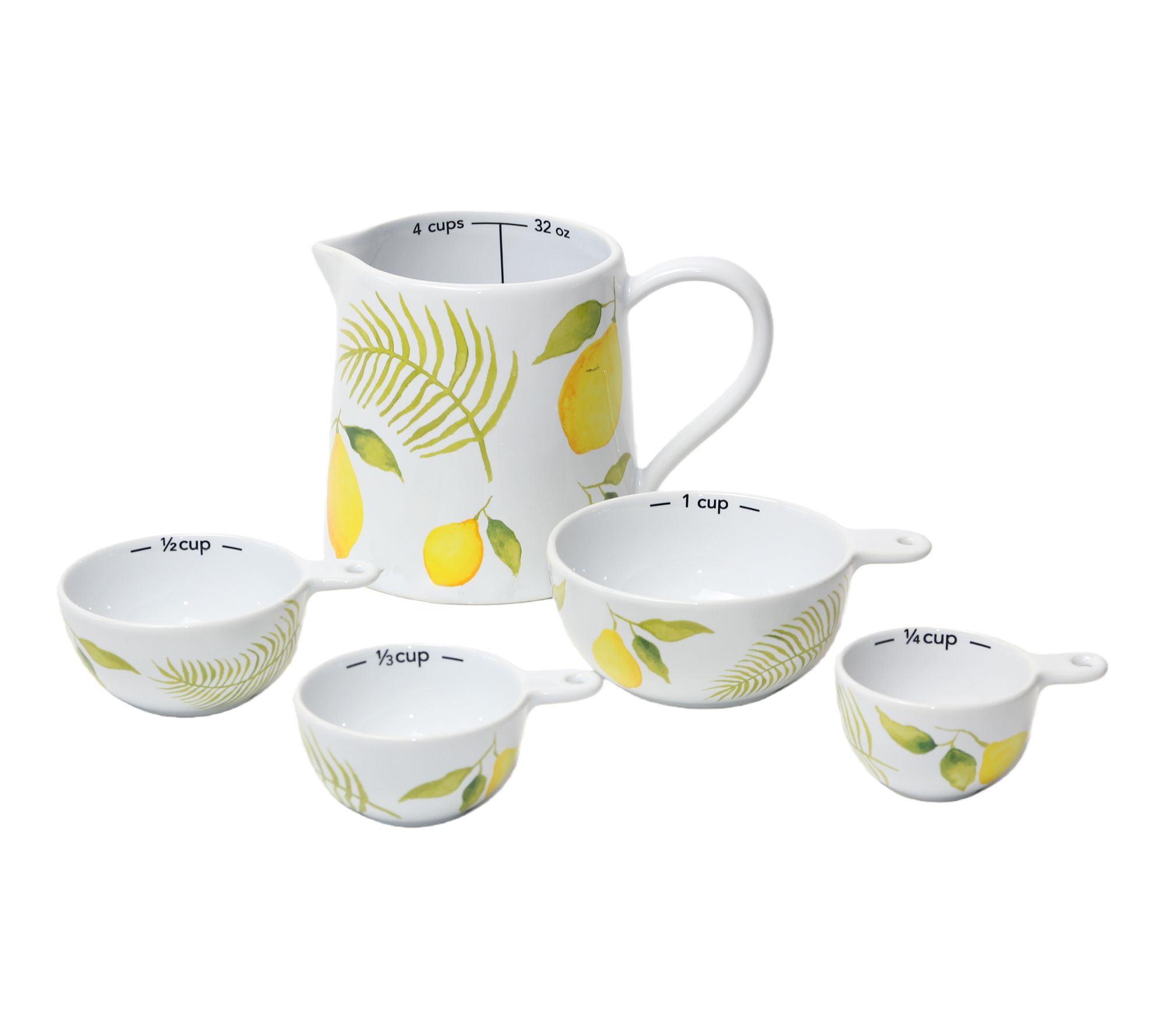 "As Is" Temp-tations Seasonal 5-Pc Measuring Set