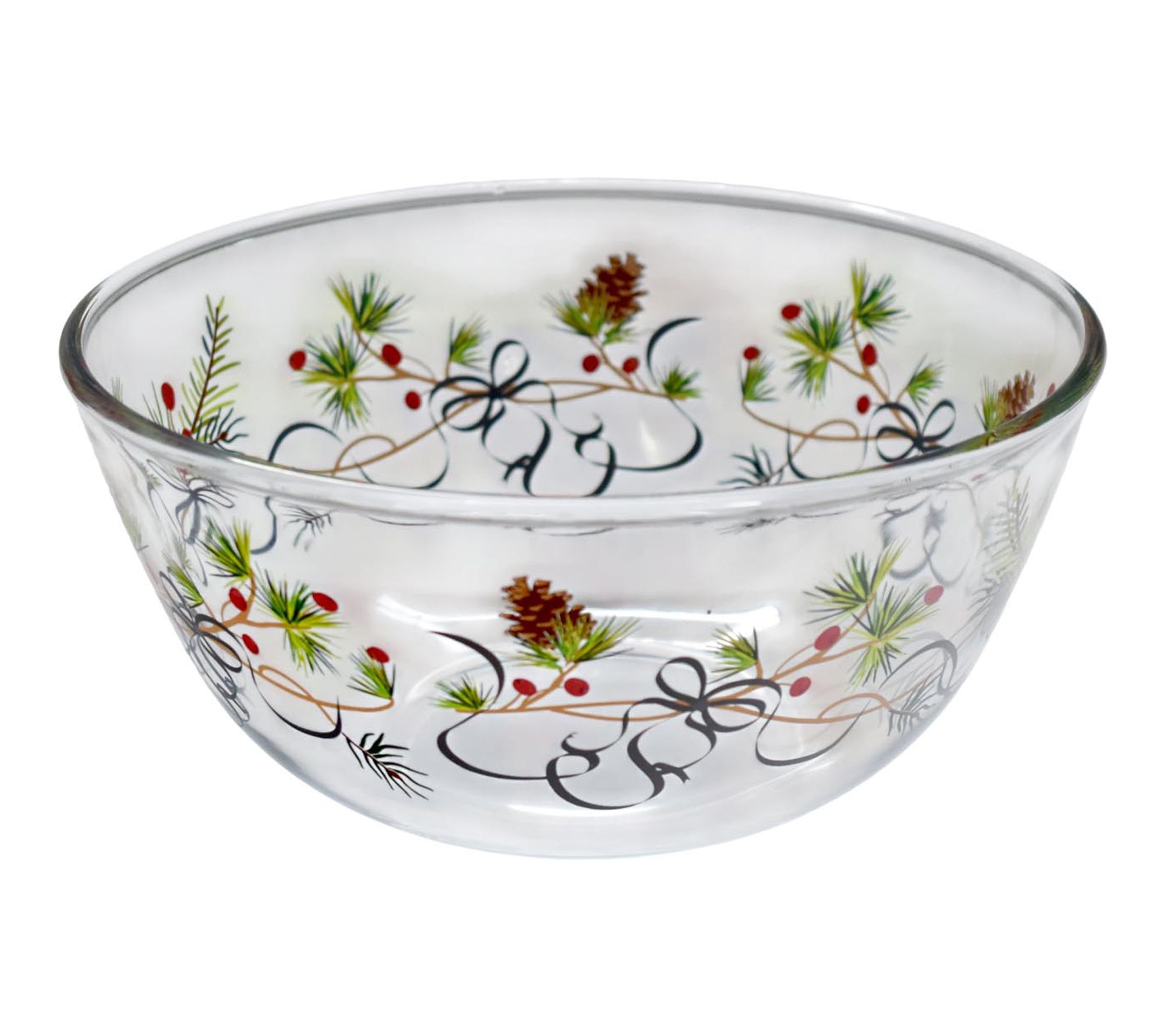 Temp-tations 4.5-Qt Borosilicate Glass Mega Bowl
