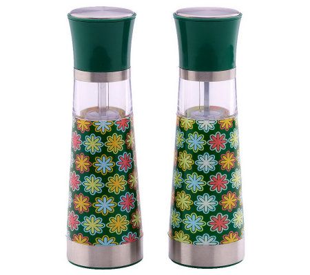 Set of 2 Salt & Pepper Auto Mill by MarkCharles Misilli 