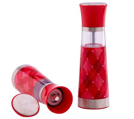 Set of 2 Salt & Pepper Auto Mill by MarkCharles Misilli 